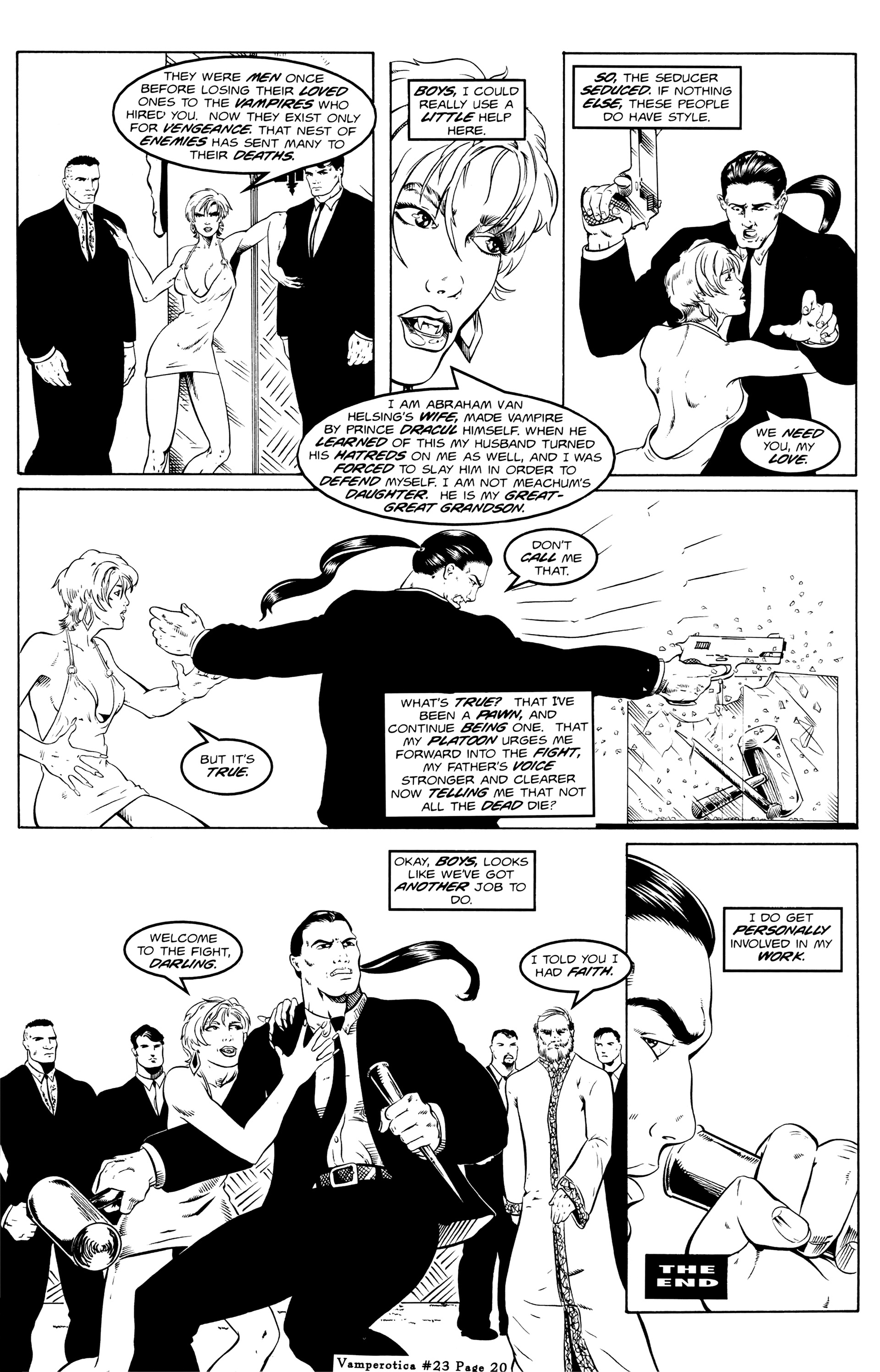 Read online Vamperotica comic -  Issue #23 - 22