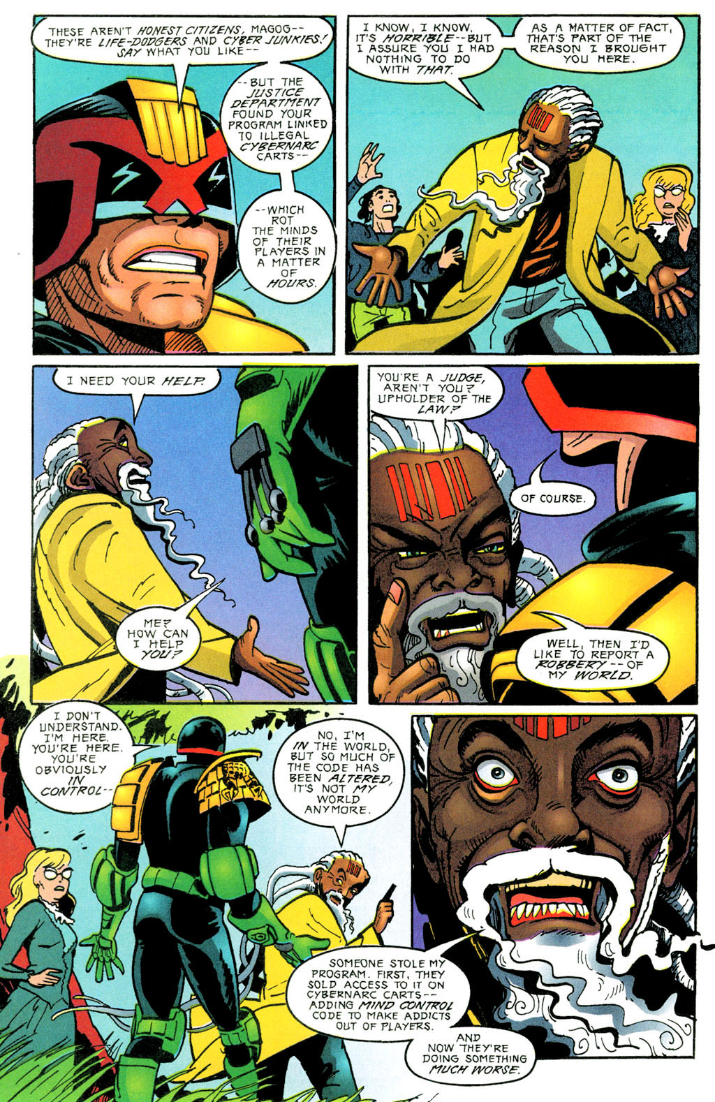 Read online Judge Dredd (1994) comic -  Issue #6 - 21
