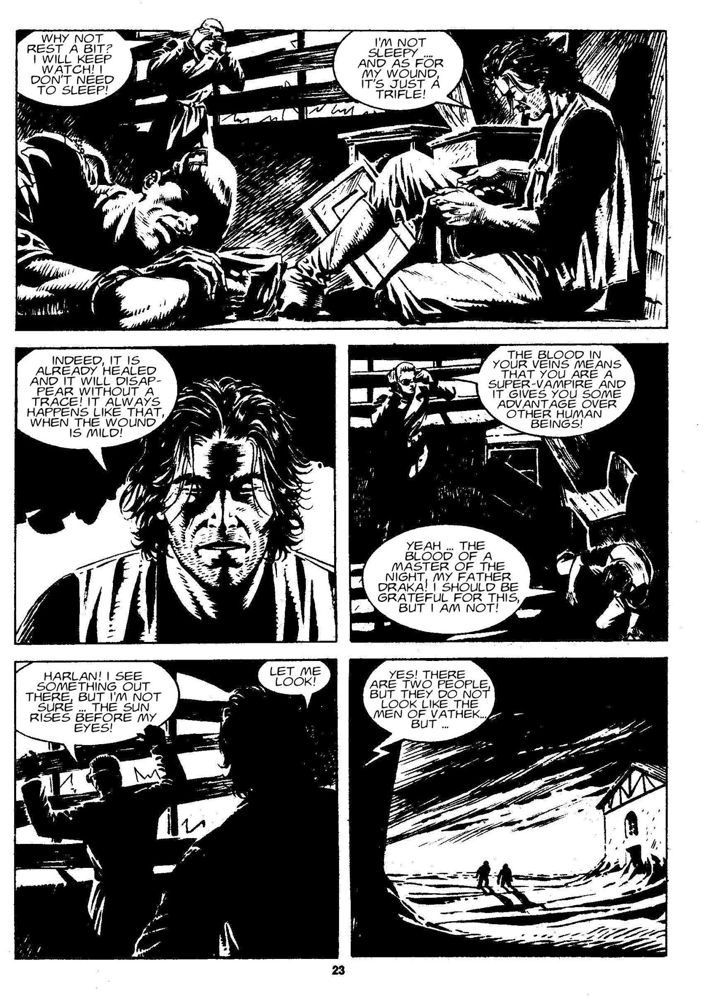Read online Dampyr (2000) comic -  Issue #7 - 24