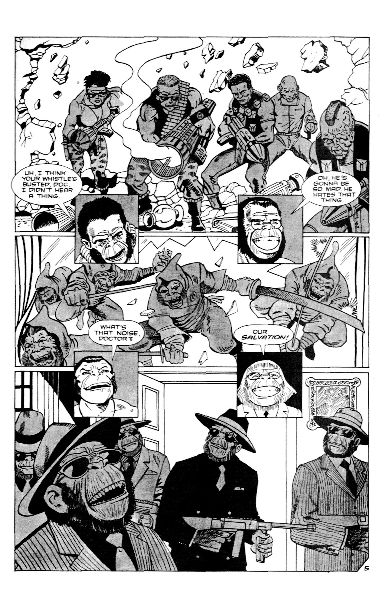 Read online Ape City comic -  Issue #2 - 7