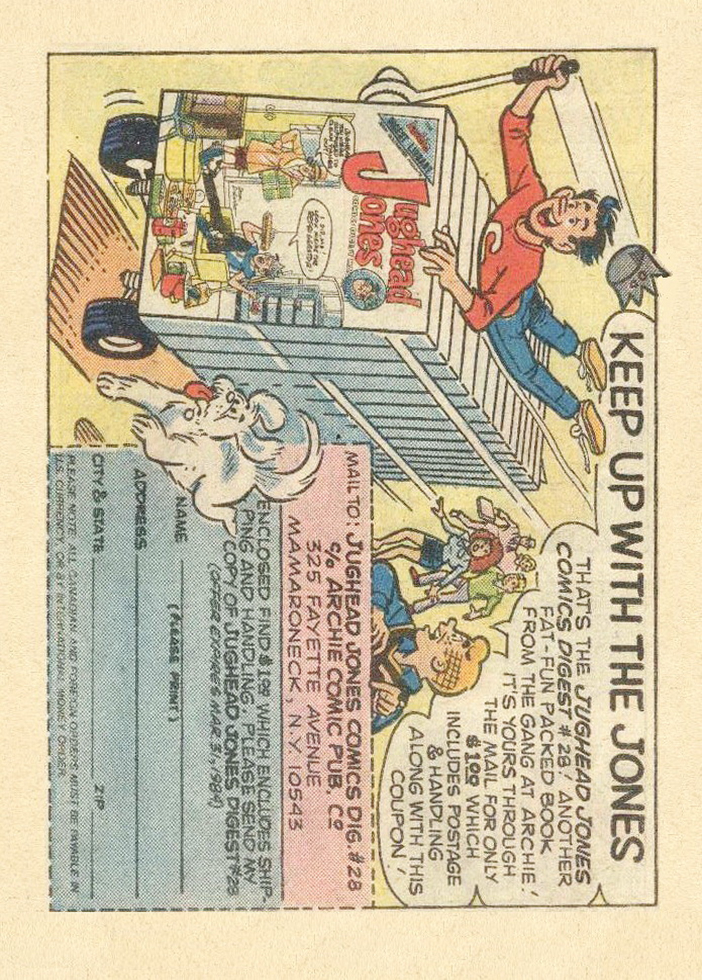 Read online Archie...Archie Andrews, Where Are You? Digest Magazine comic -  Issue #30 - 130