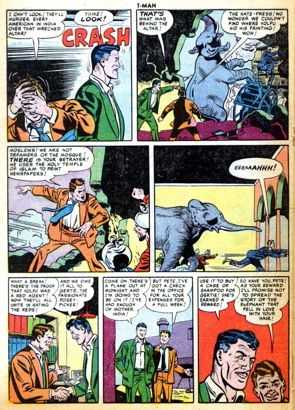 Read online T-Man: World Wide Trouble Shooter comic -  Issue #30 - 32