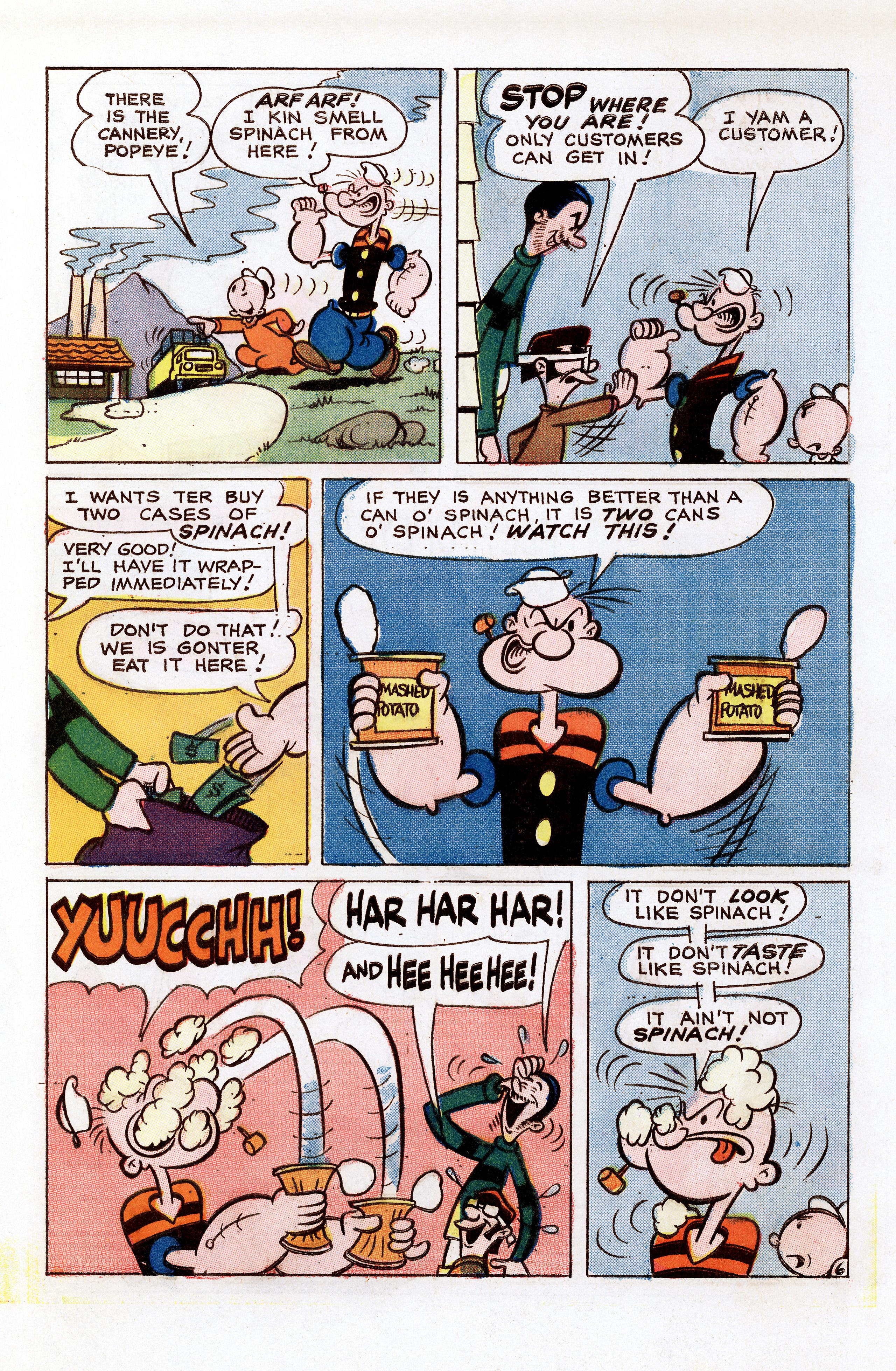 Read online Popeye (1948) comic -  Issue #117 - 7