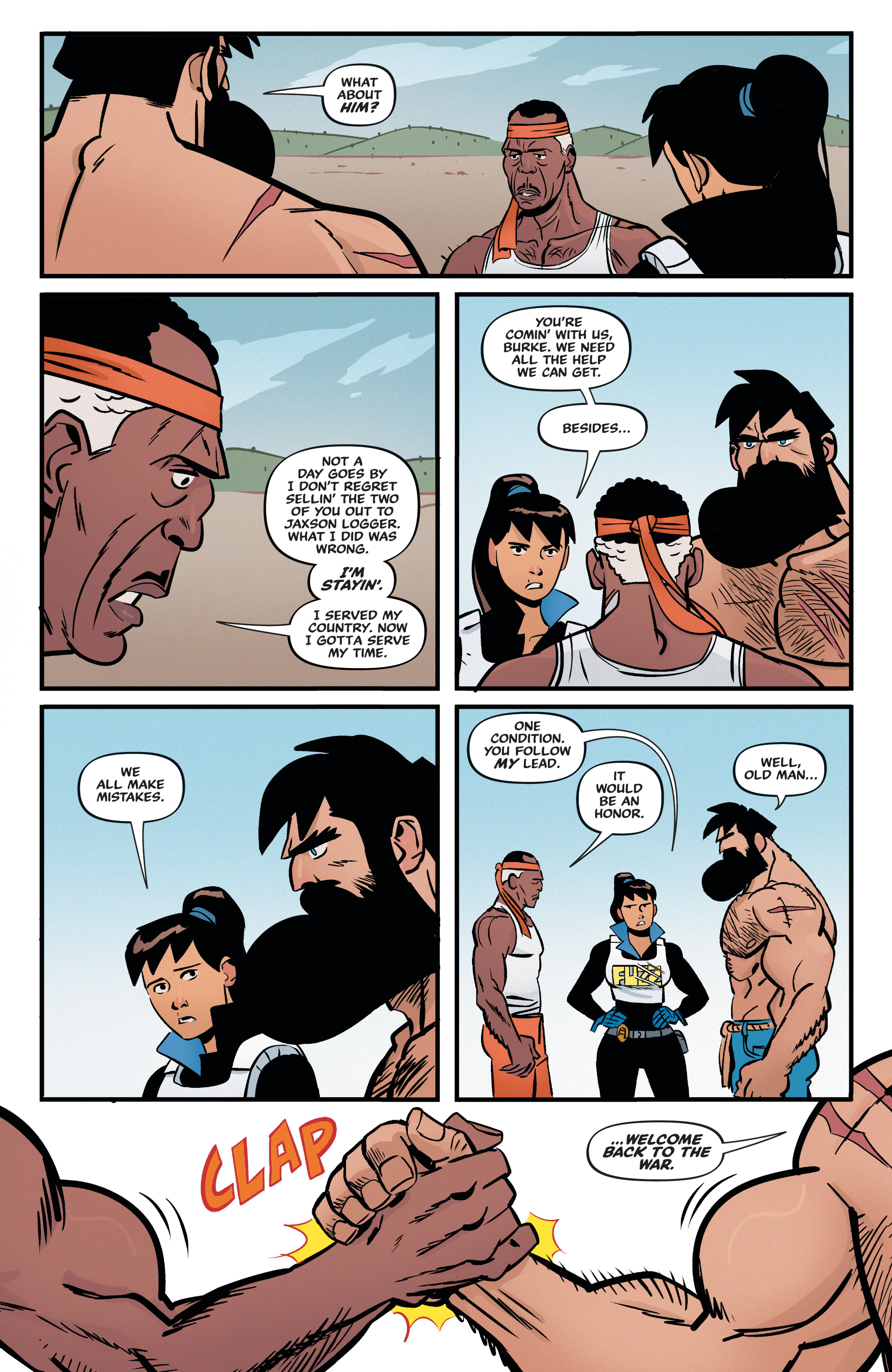 Read online Shirtless Bear-Fighter! 2 comic -  Issue #4 - 23