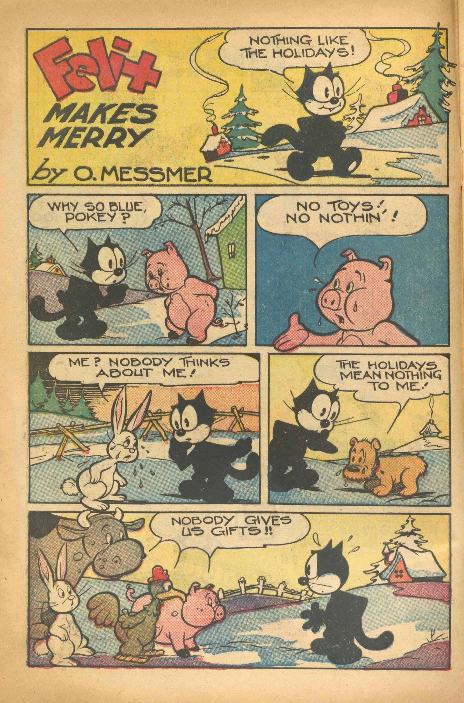 Read online Felix the Cat (1951) comic -  Issue #27 - 4