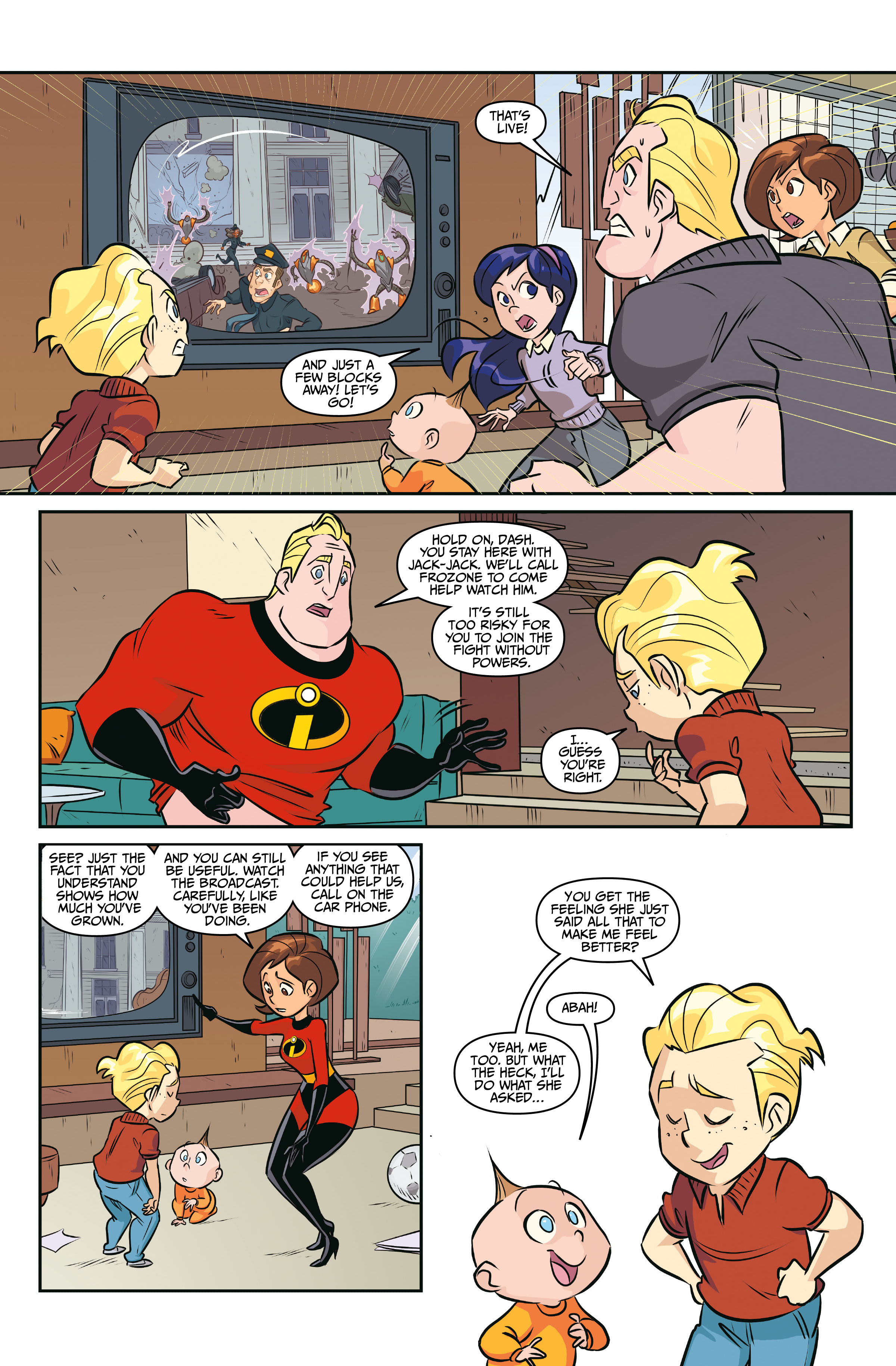 Read online Disney/PIXAR Incredibles 2 Library Edition comic -  Issue # TPB (Part 2) - 66