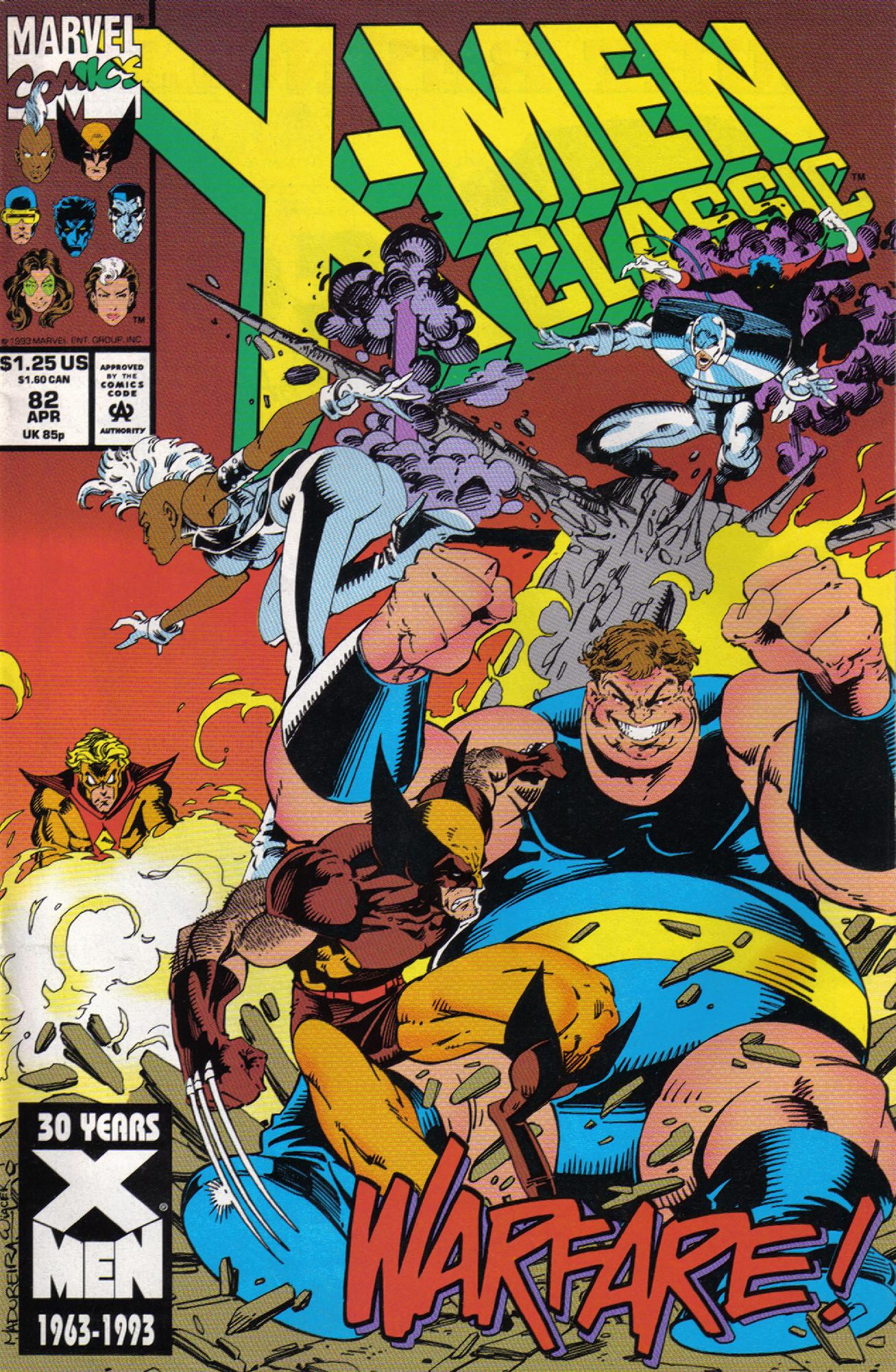 Read online X-Men Classic comic -  Issue #82 - 1