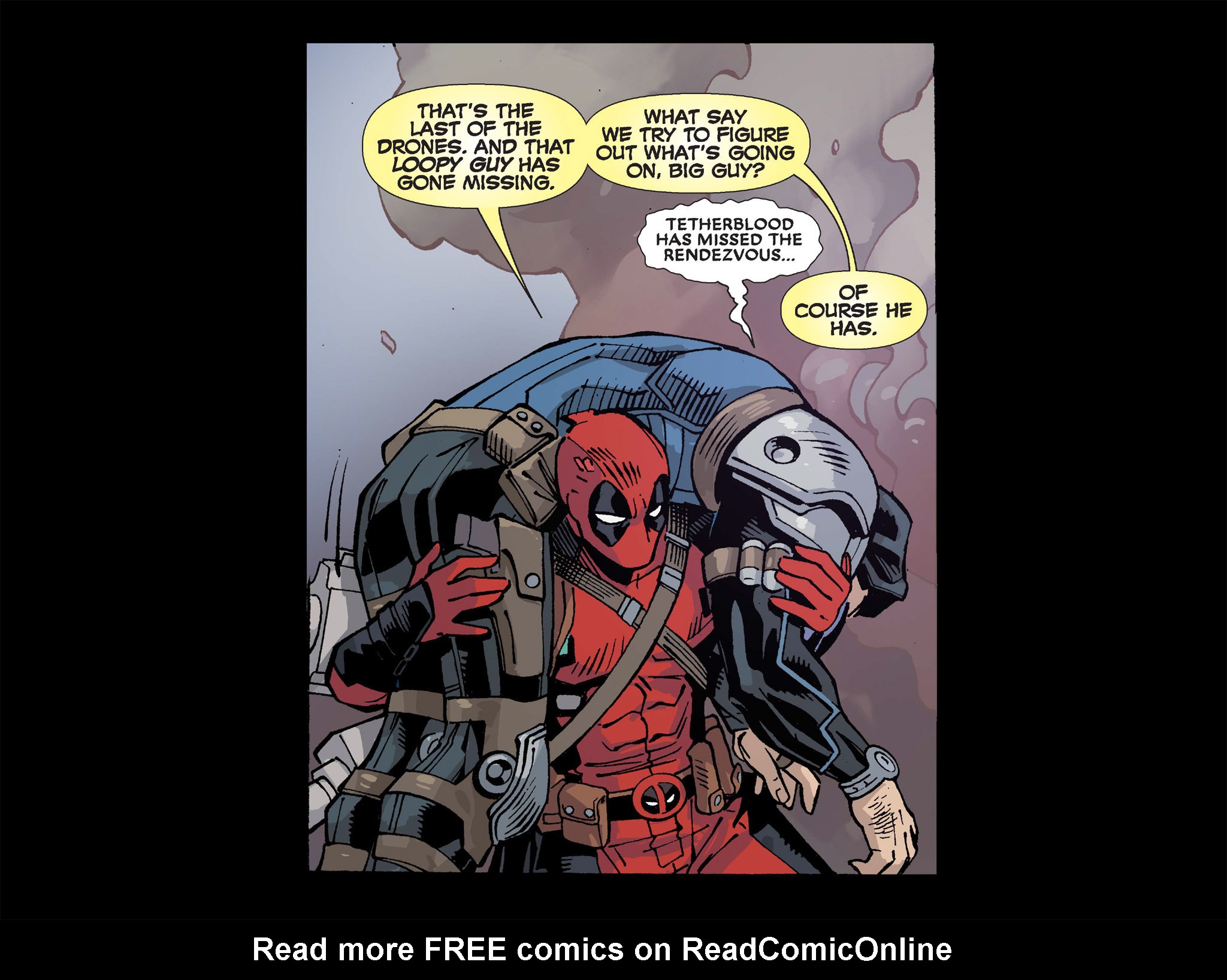 Read online Deadpool & Cable: Split Second Infinite Comic comic -  Issue #4 - 22