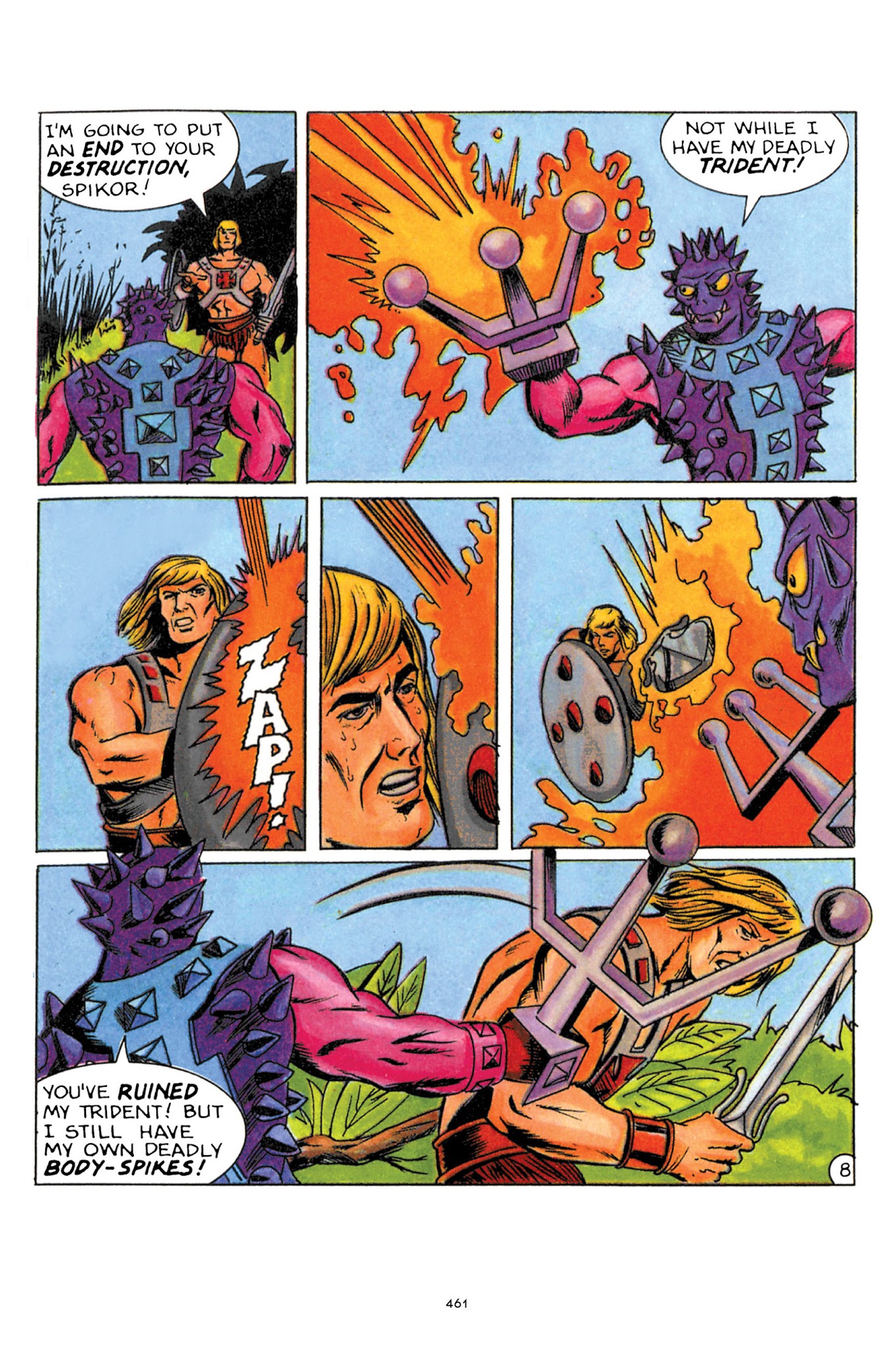 Read online He-Man and the Masters of the Universe Minicomic Collection comic -  Issue # TPB 1 - 450