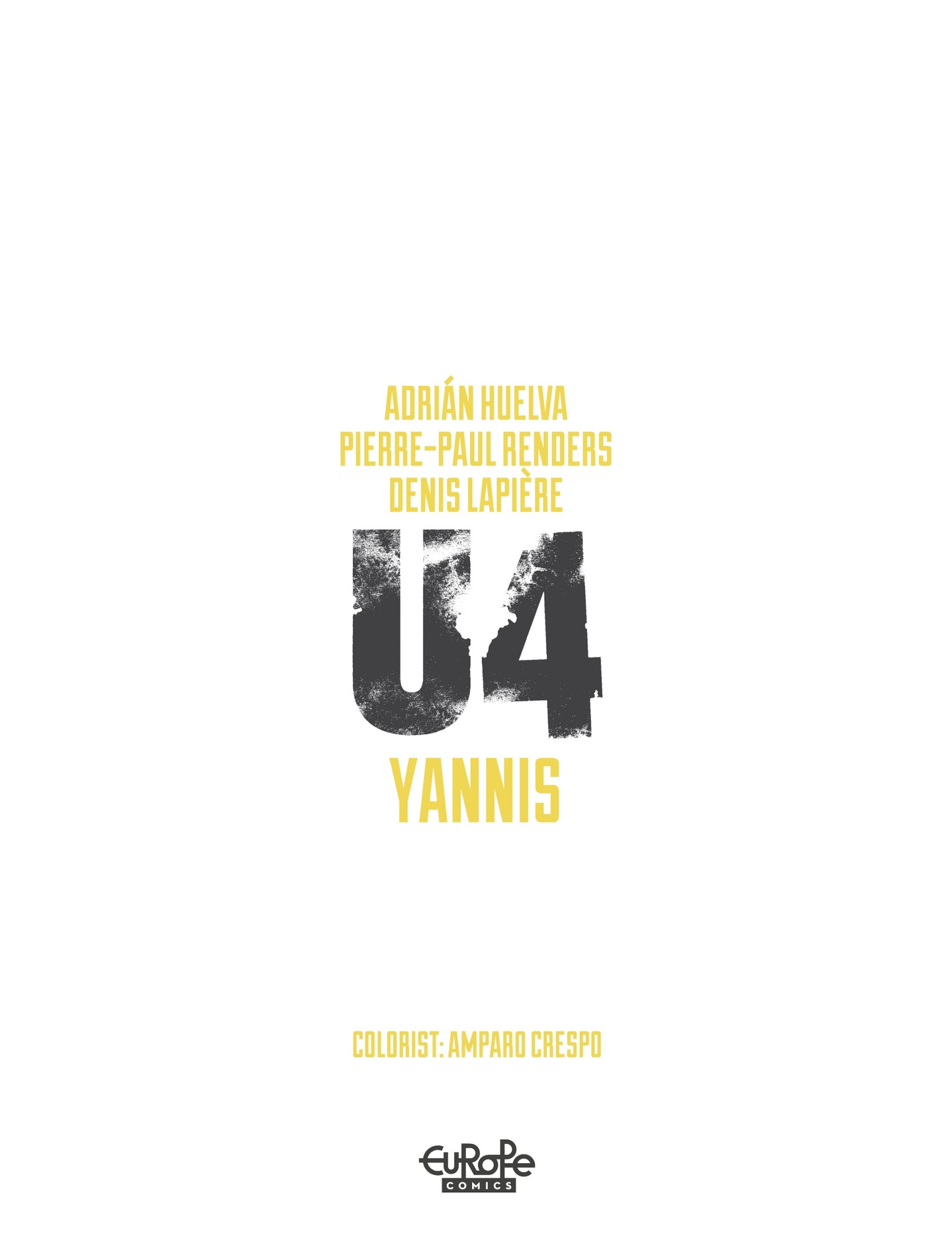 Read online U4: Yannis comic -  Issue # TPB - 2