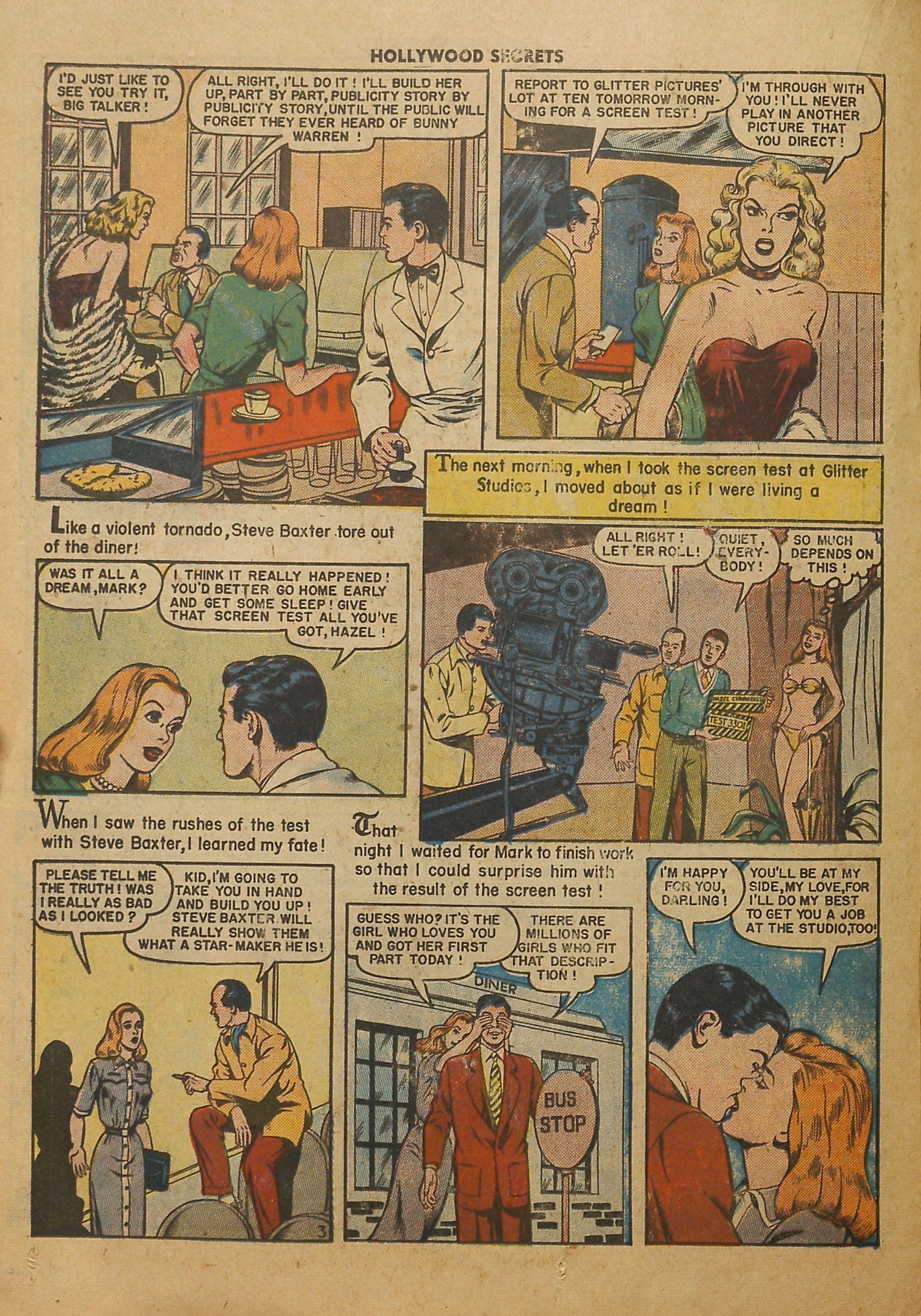 Read online Hollywood Secrets comic -  Issue #4 - 20