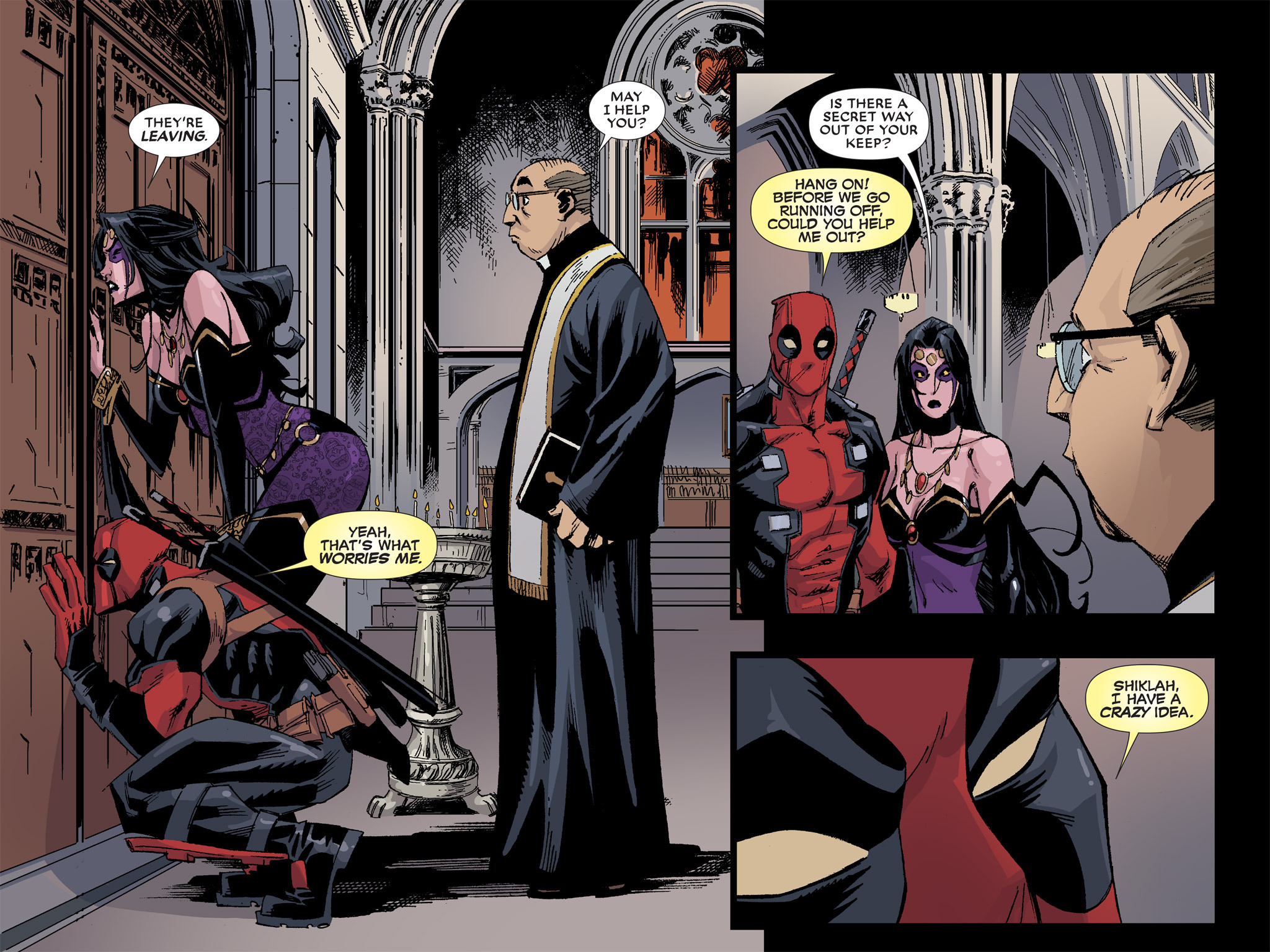 Read online Deadpool: Dracula's Gauntlet comic -  Issue # Part 7 - 25