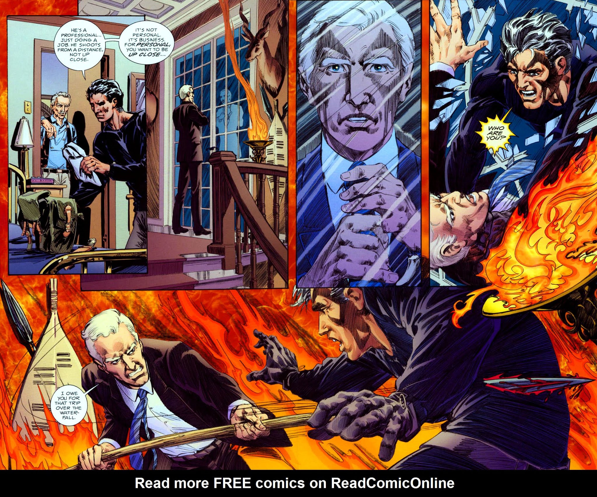 Read online Jon Sable, Freelance: Bloodtrail comic -  Issue #5 - 10