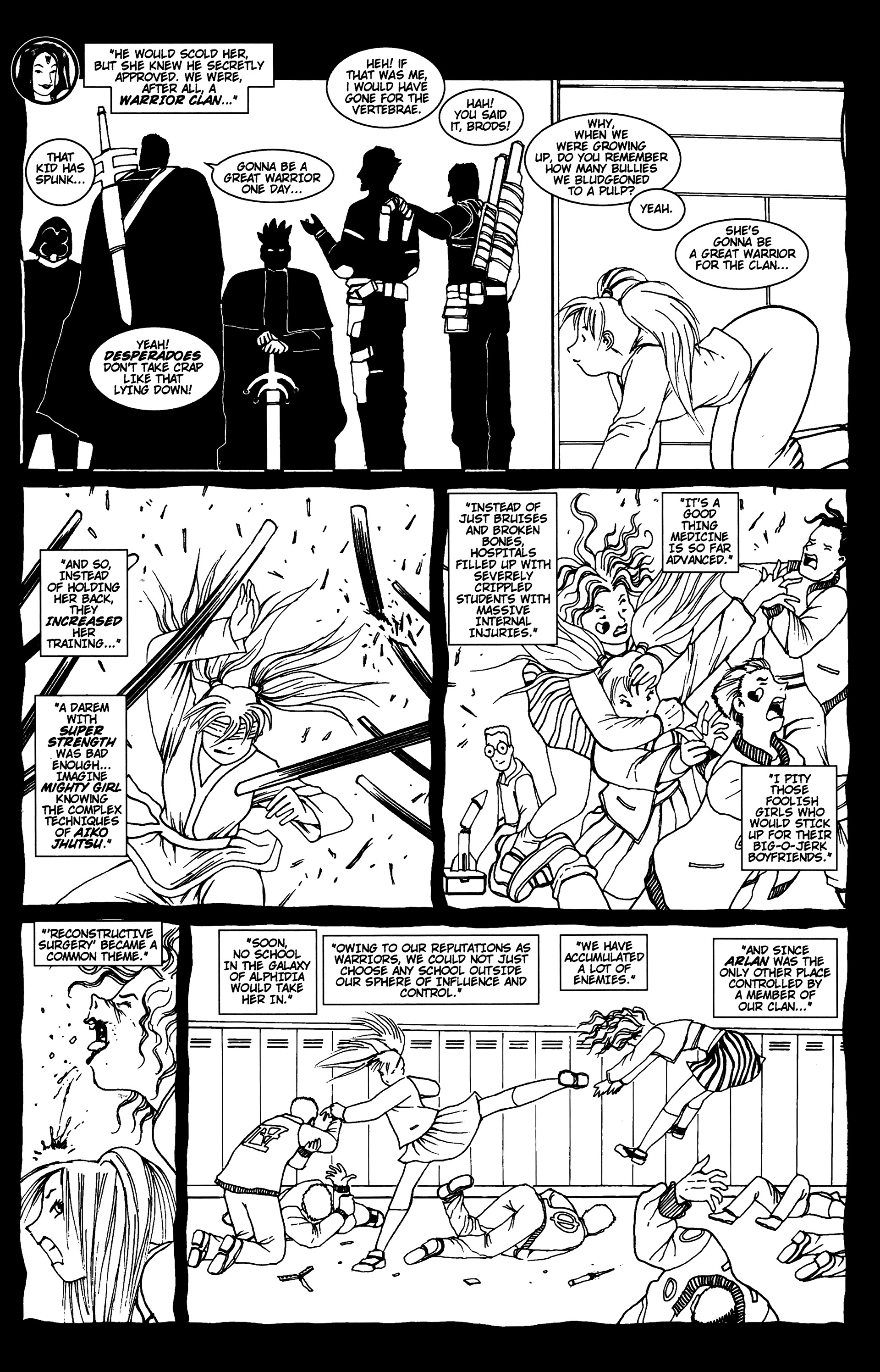 Read online Battle Girlz comic -  Issue #3 - 12