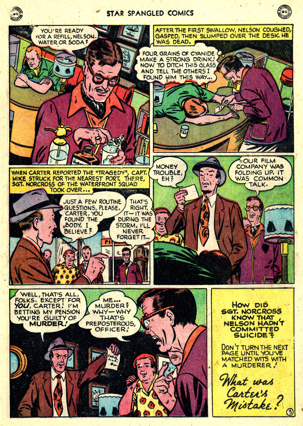 Read online Star Spangled Comics comic -  Issue #91 - 29