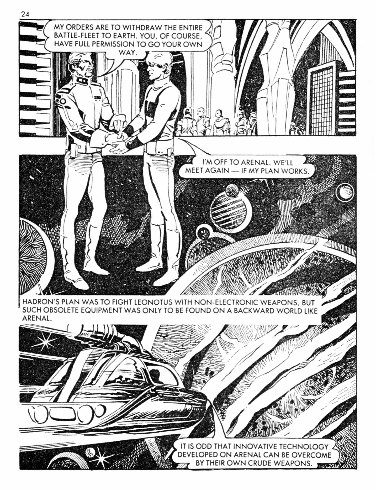 Read online Starblazer comic -  Issue #146 - 24