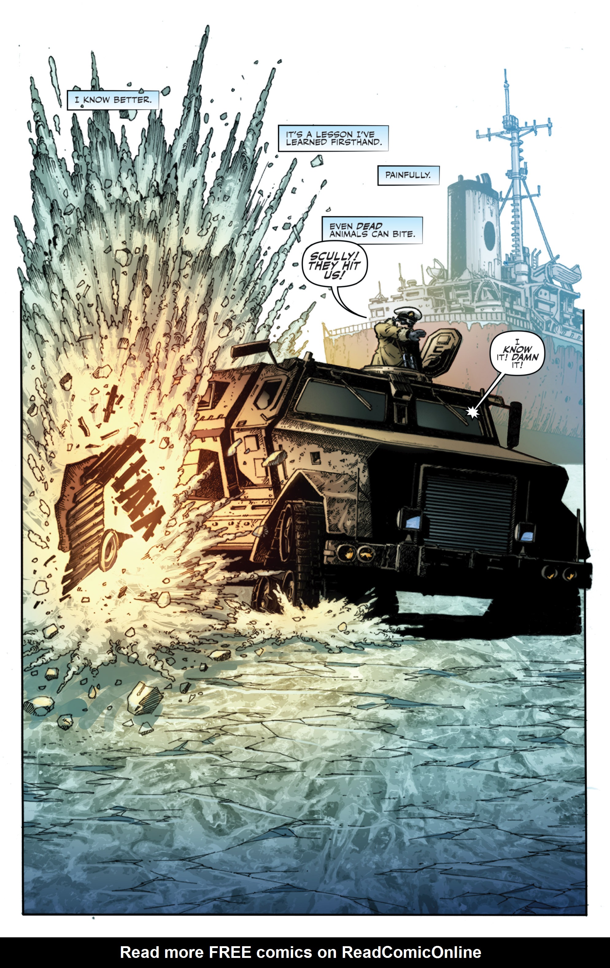 Read online Winterworld: Frozen Fleet comic -  Issue #2 - 3