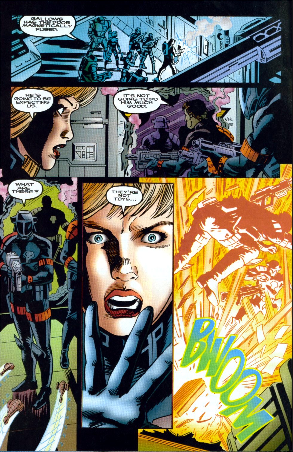 Read online Punisher 2099 comic -  Issue #32 - 10