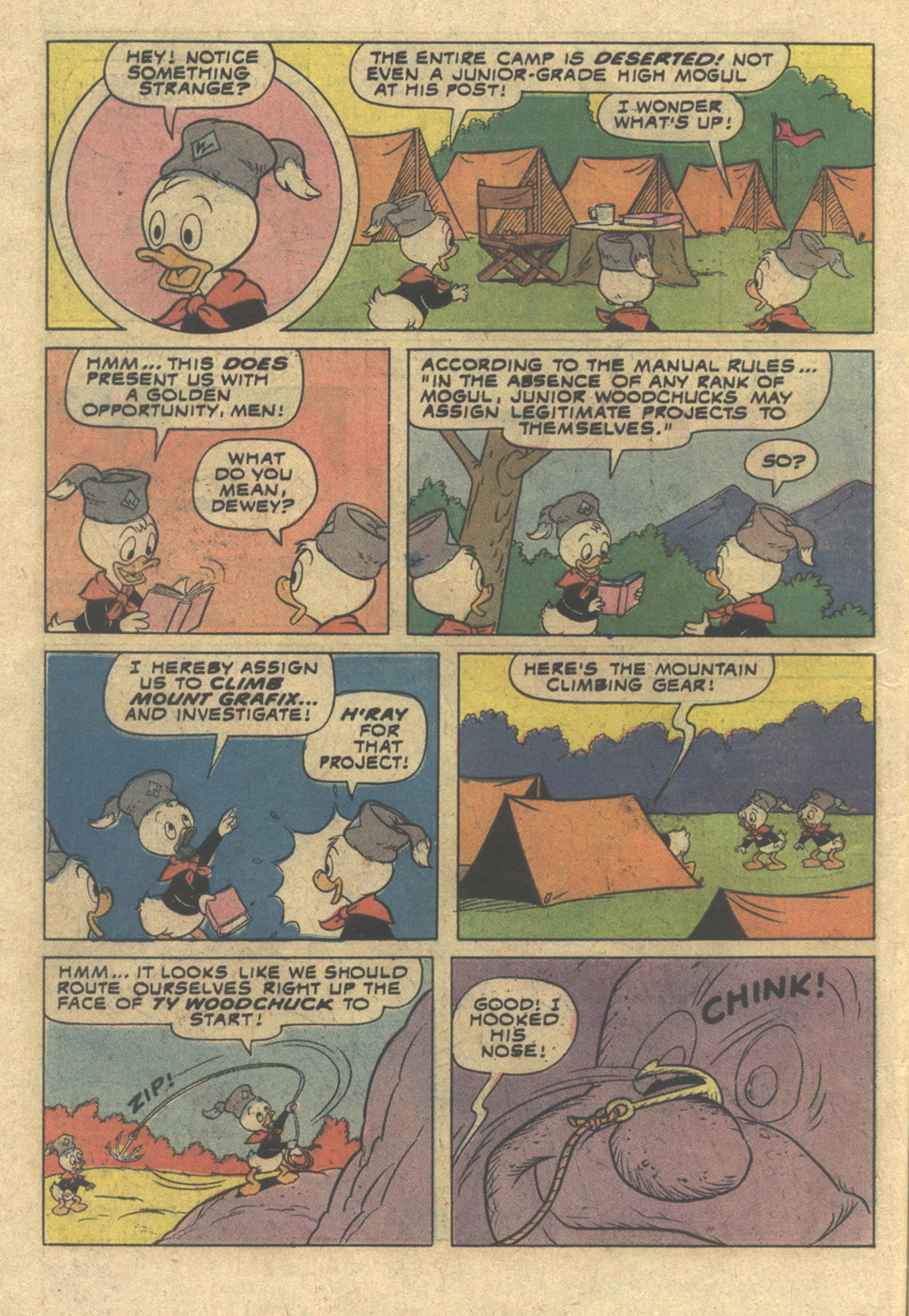 Read online Huey, Dewey, and Louie Junior Woodchucks comic -  Issue #30 - 10