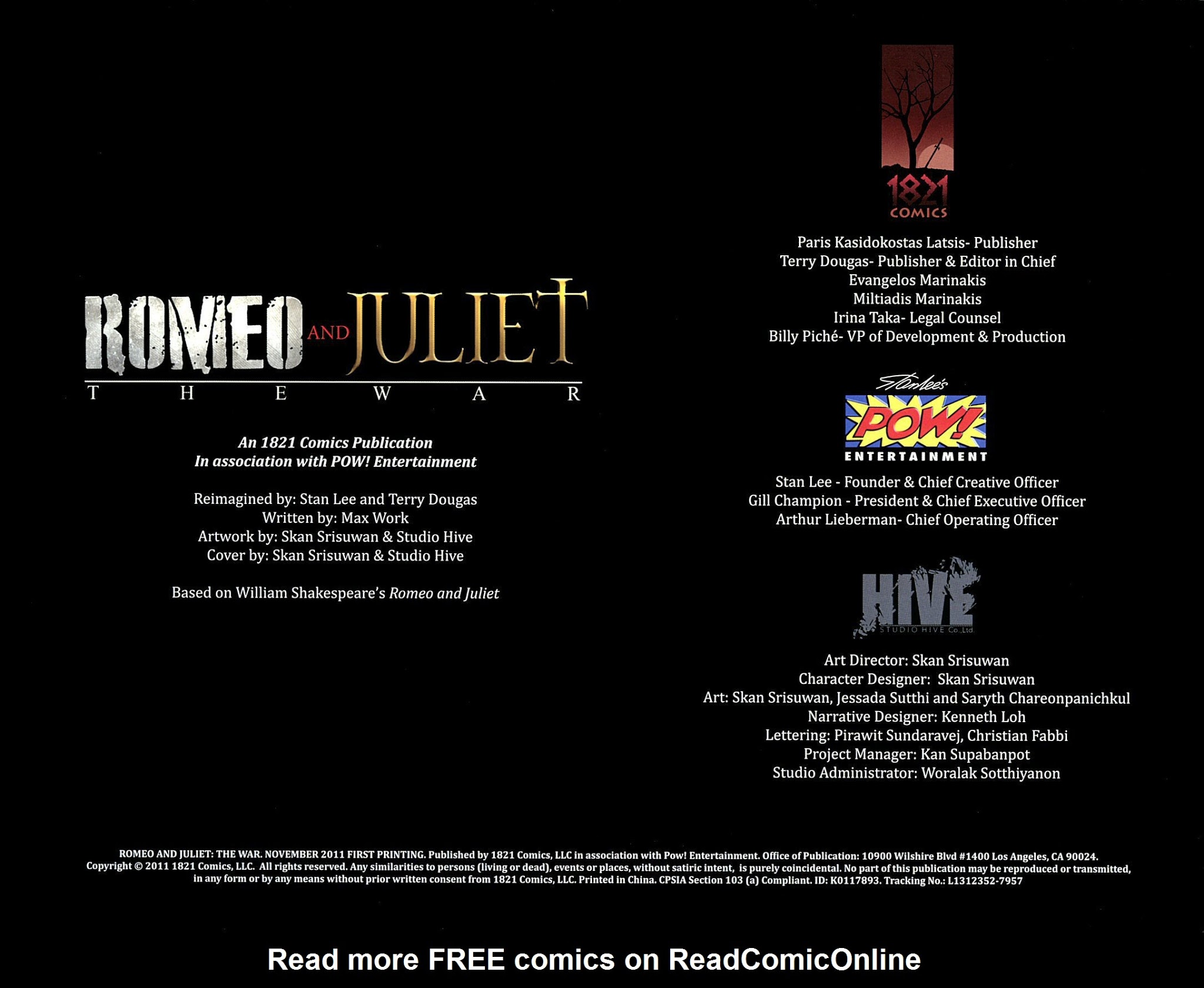 Read online Romeo And Juliet:  The War comic -  Issue # TPB - 2