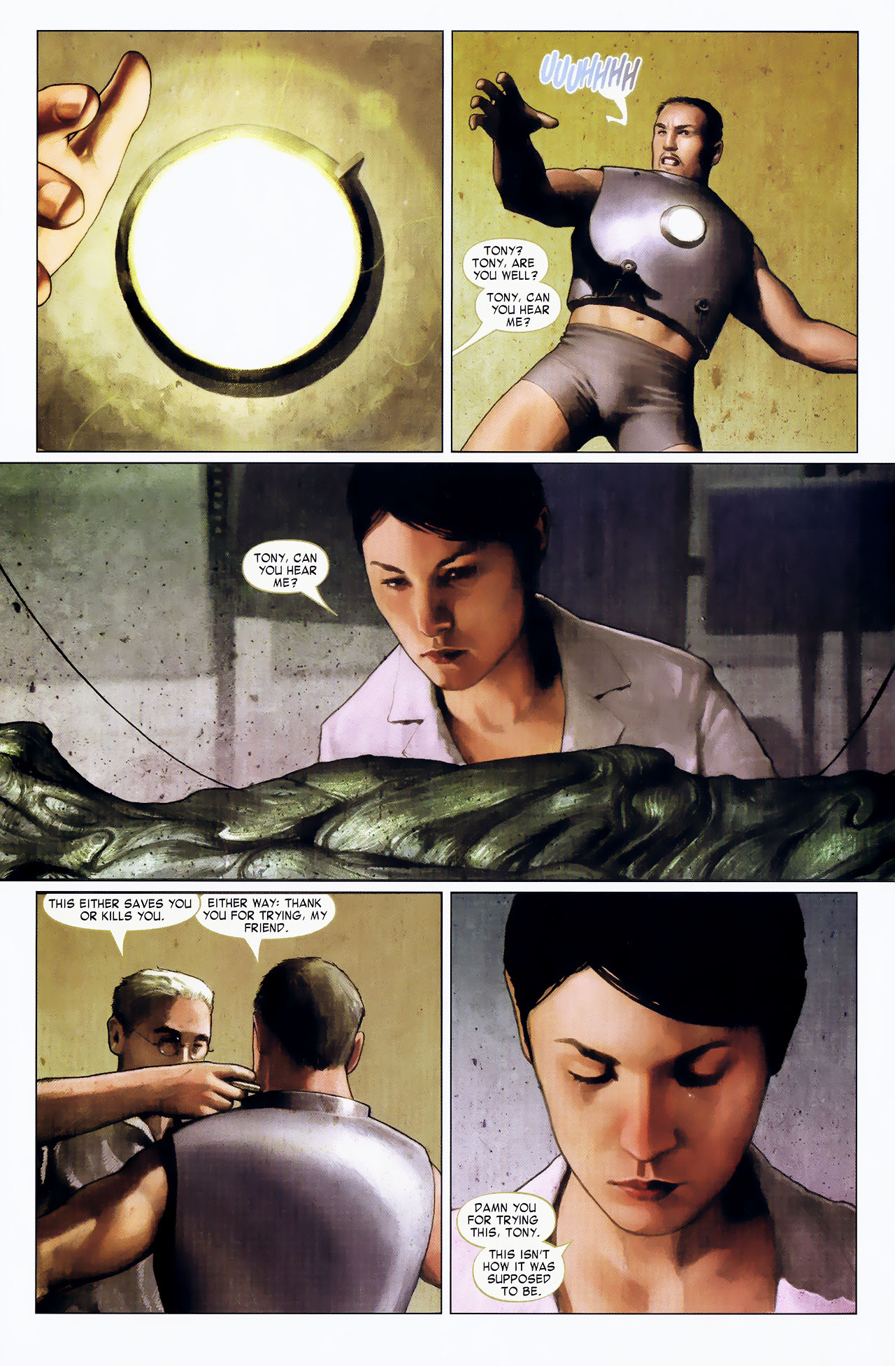 Read online Iron Man: Extremis Director's Cut comic -  Issue #5 - 10