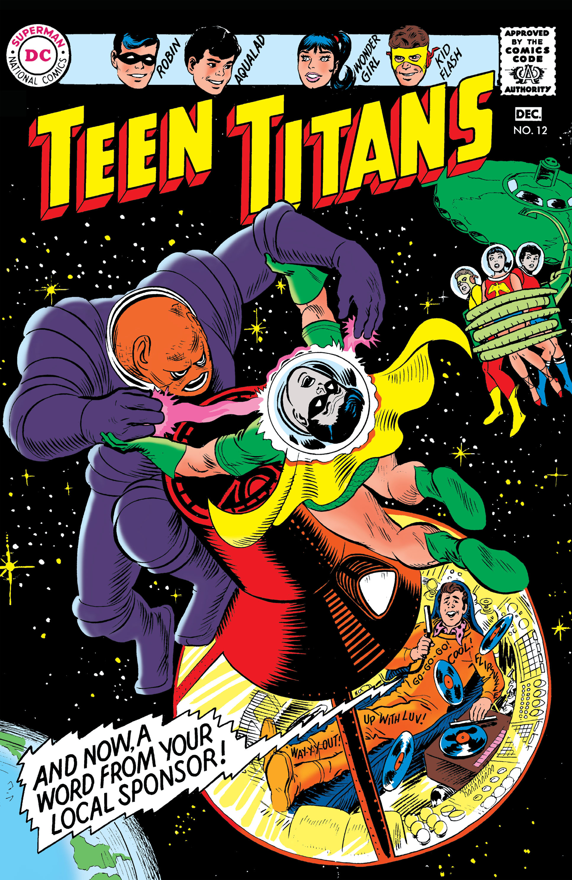 Read online Teen Titans (1966) comic -  Issue #12 - 1