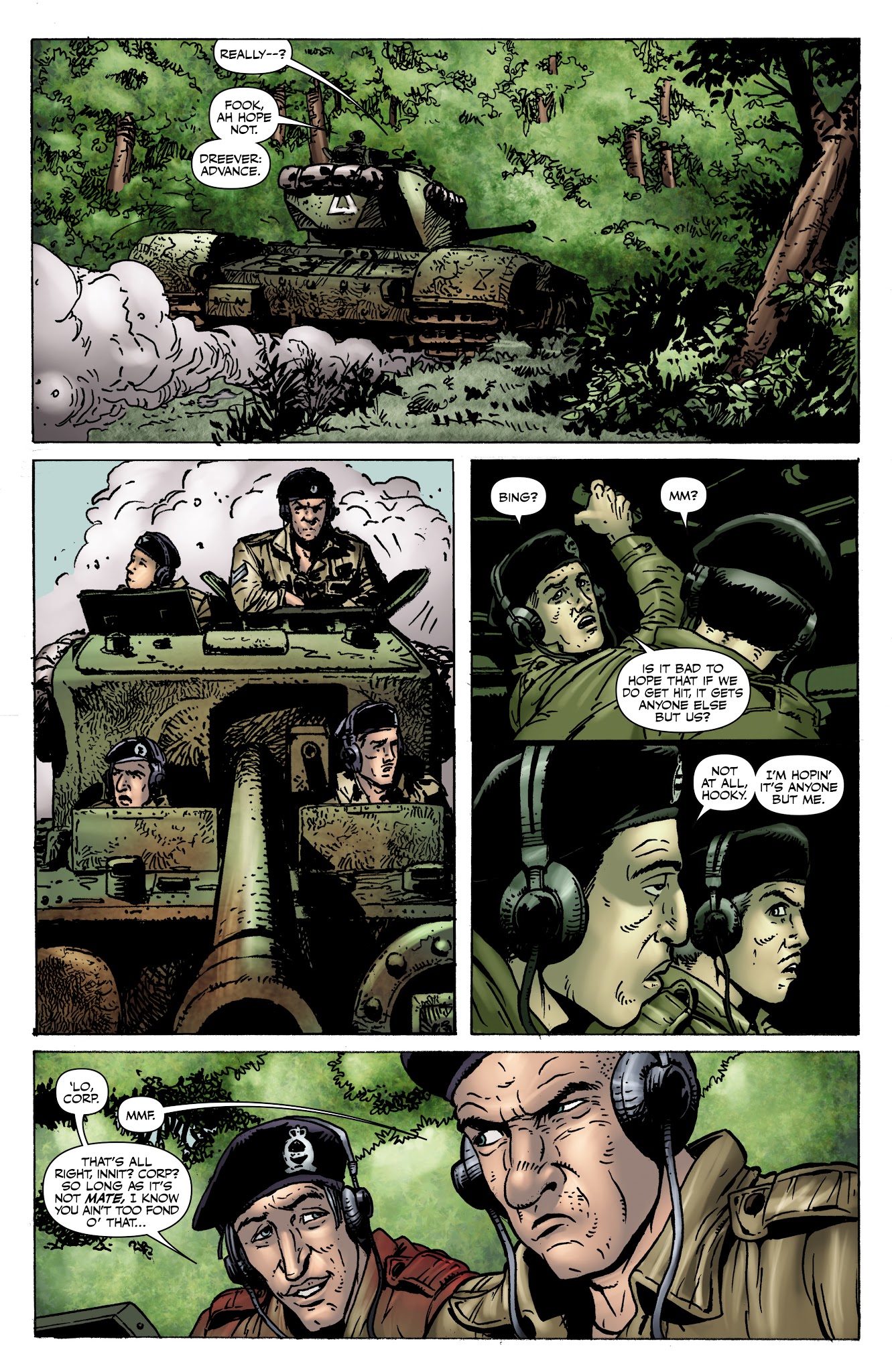 Read online Battlefields: The Tankies comic -  Issue # TPB - 58