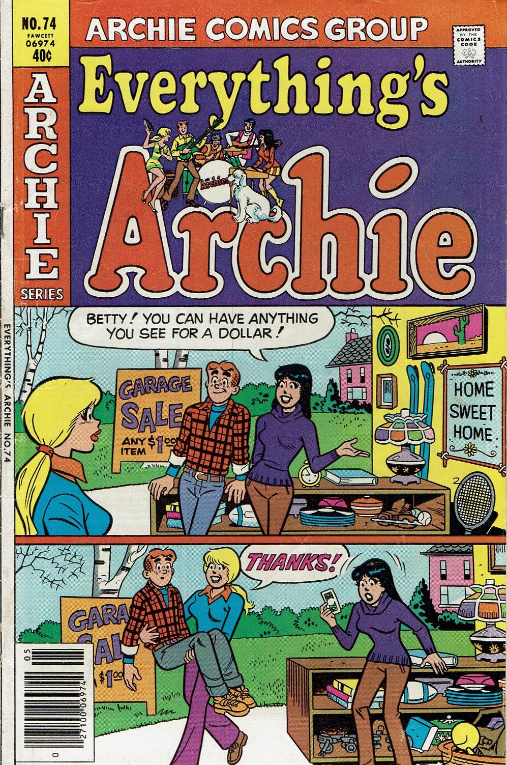Read online Everything's Archie comic -  Issue #74 - 1
