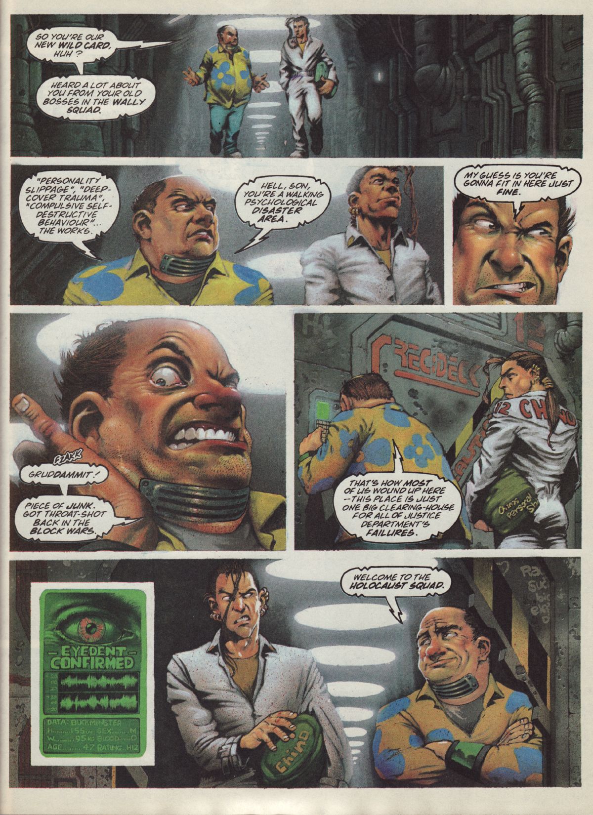Read online Judge Dredd Megazine (vol. 3) comic -  Issue #20 - 23