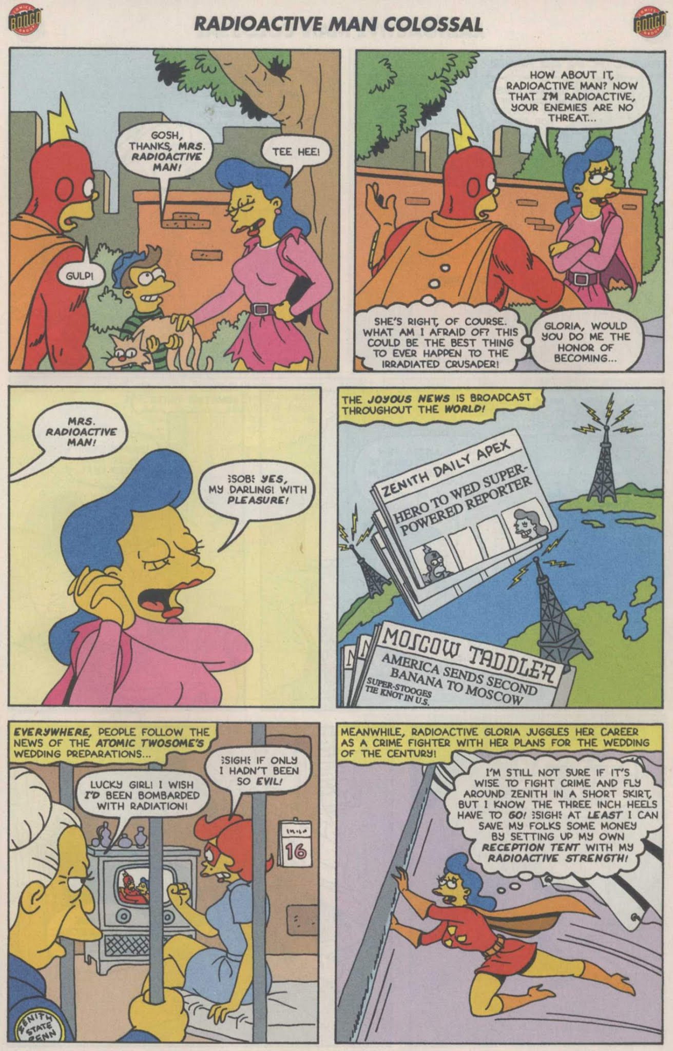 Read online Radioactive Man 80 pg. Colossal comic -  Issue # Full - 55