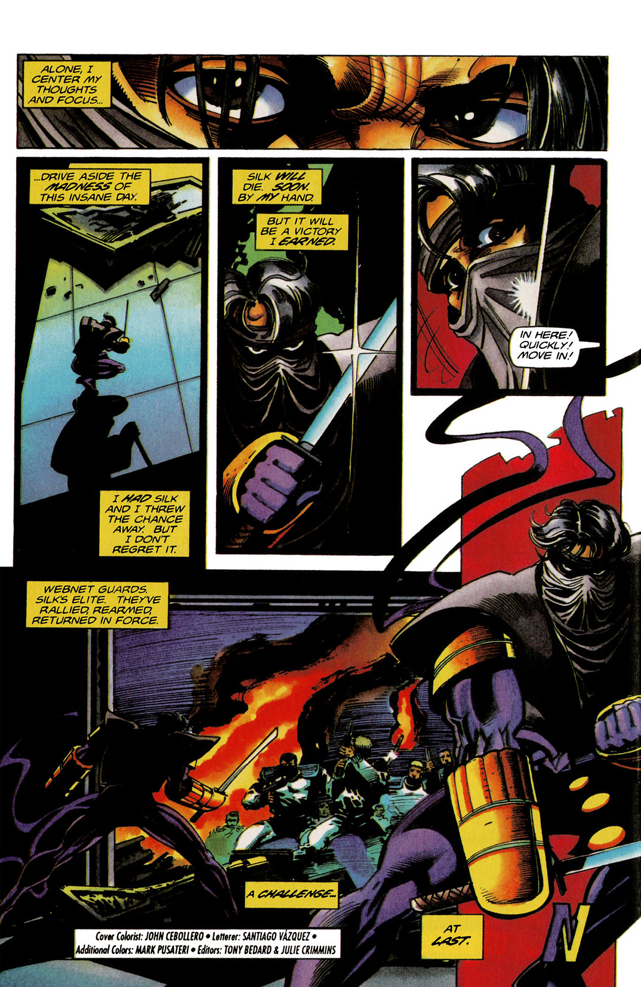 Read online Ninjak (1994) comic -  Issue #8 - 22