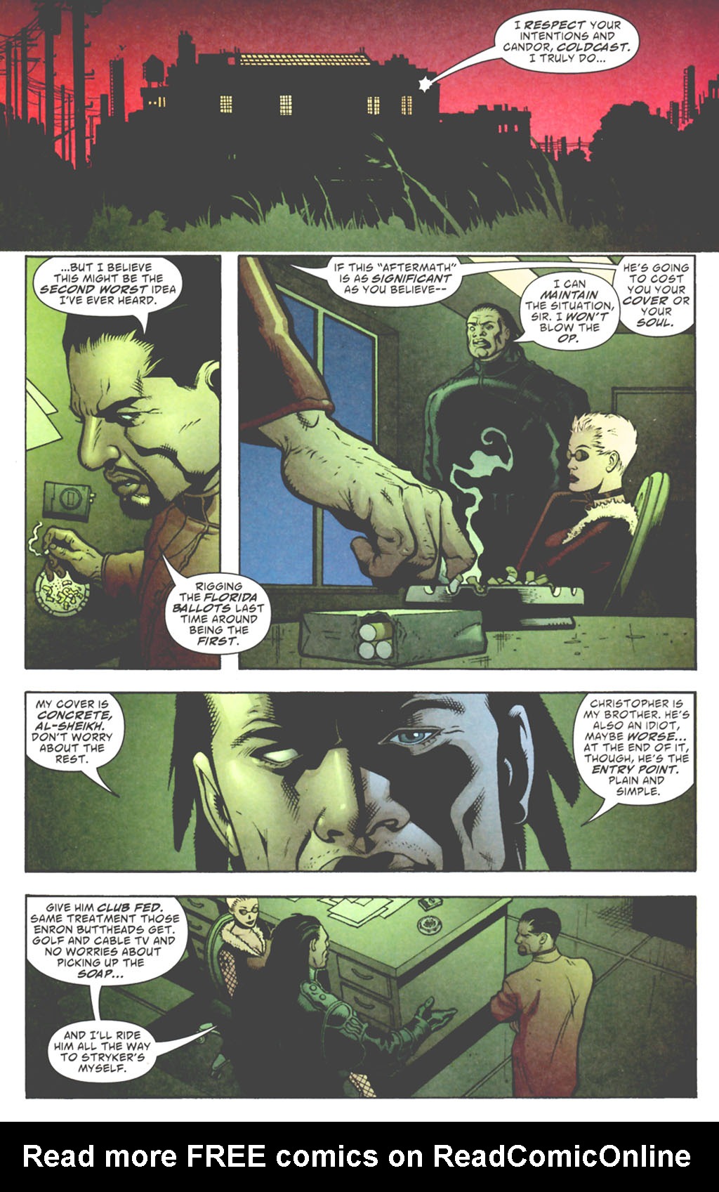 Read online Justice League Elite comic -  Issue #5 - 7