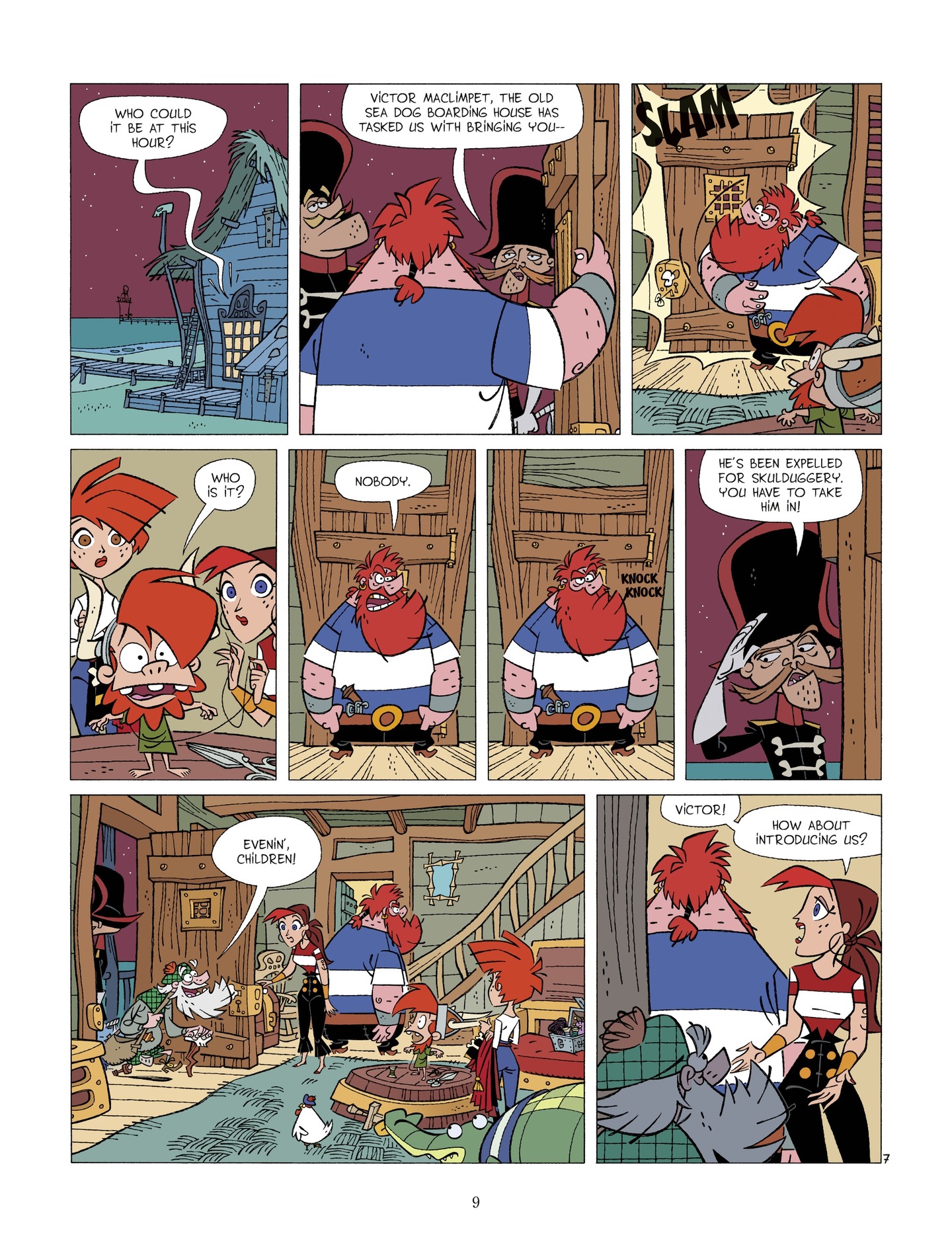 Read online Pirate Family comic -  Issue #2 - 9