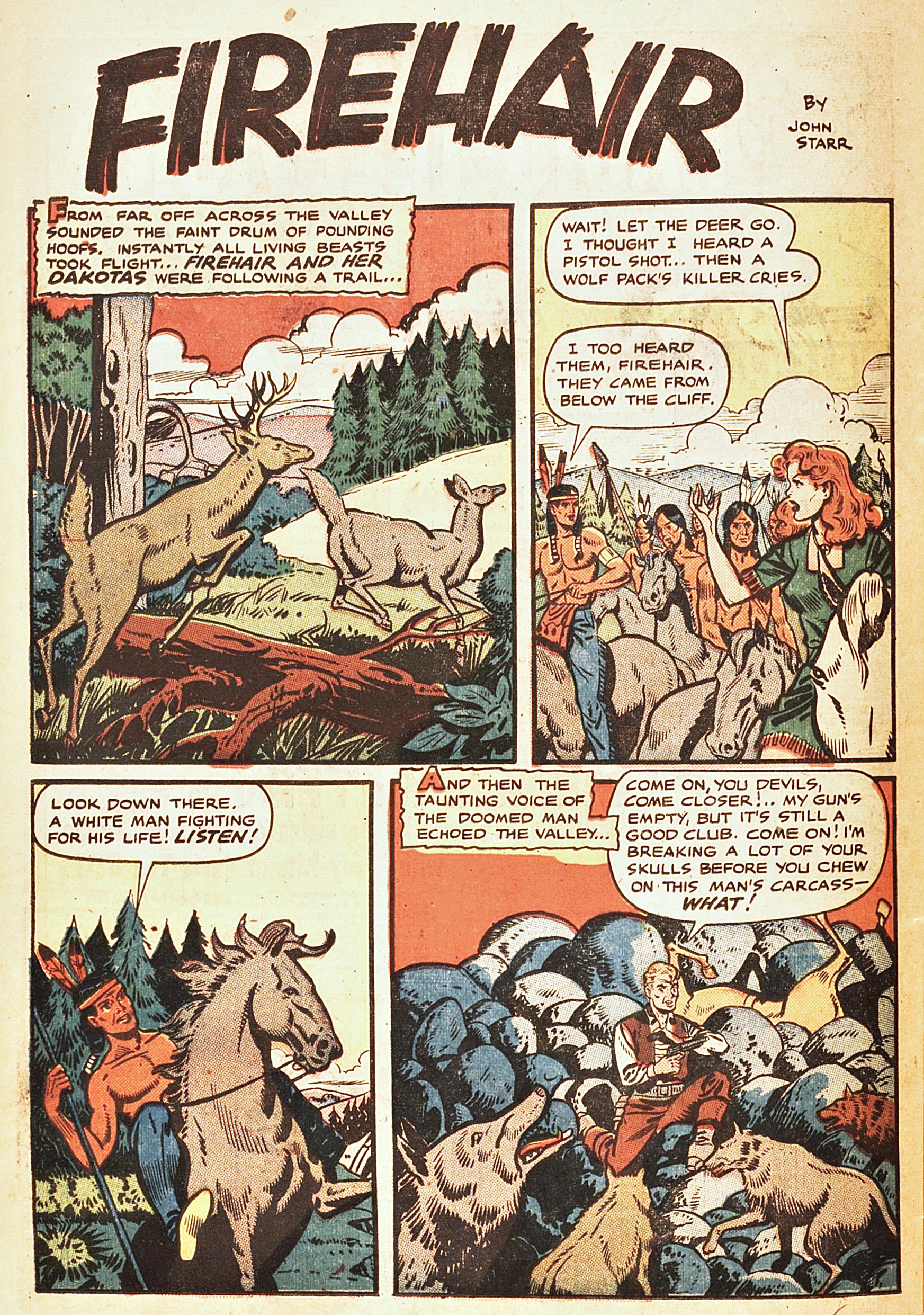 Read online Firehair (1951) comic -  Issue #8 - 26