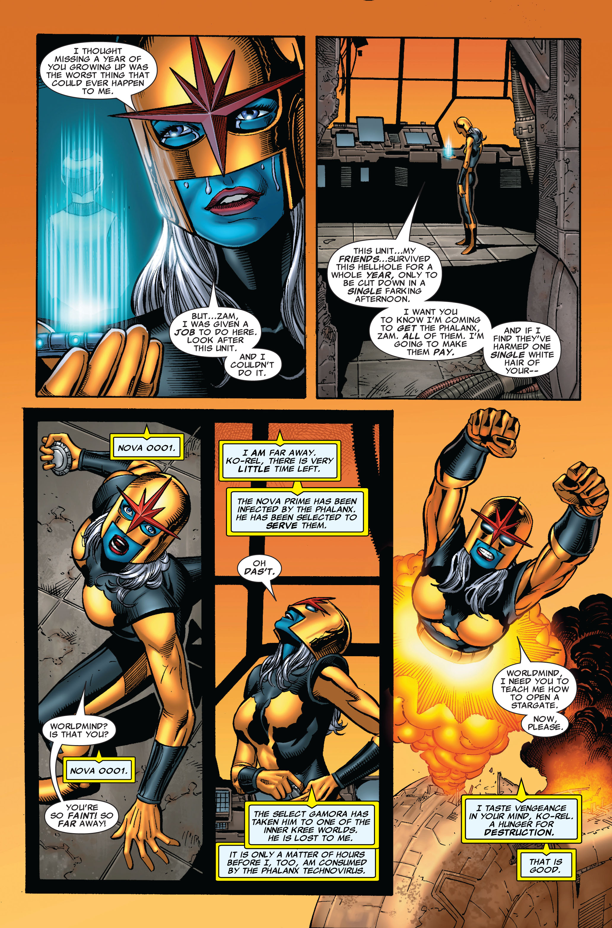 Read online Nova (2007) comic -  Issue # _TPB 1 (Part 2) - 28