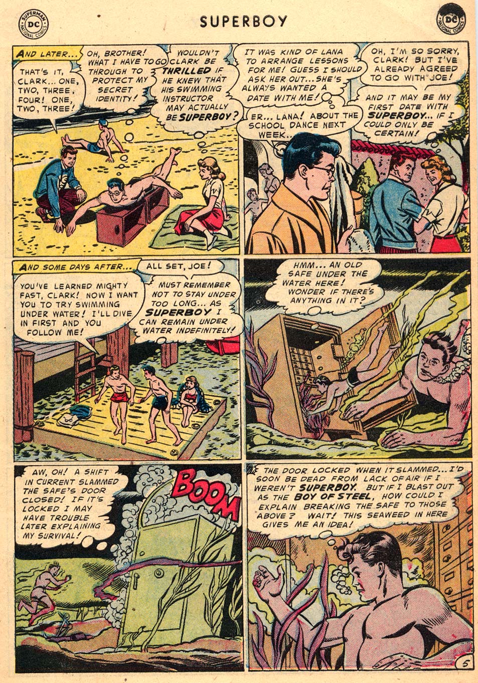Read online Superboy (1949) comic -  Issue #26 - 31