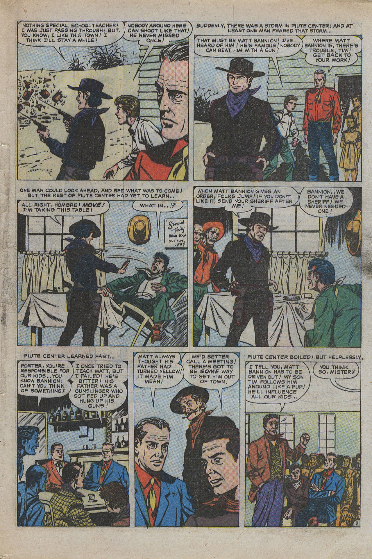 Read online Gunsmoke Western comic -  Issue #50 - 29