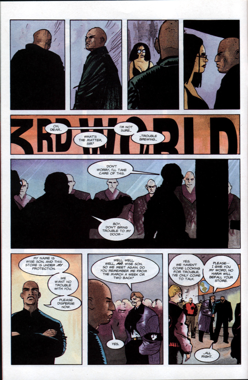 Read online Wise Son: The White Wolf comic -  Issue #4 - 9