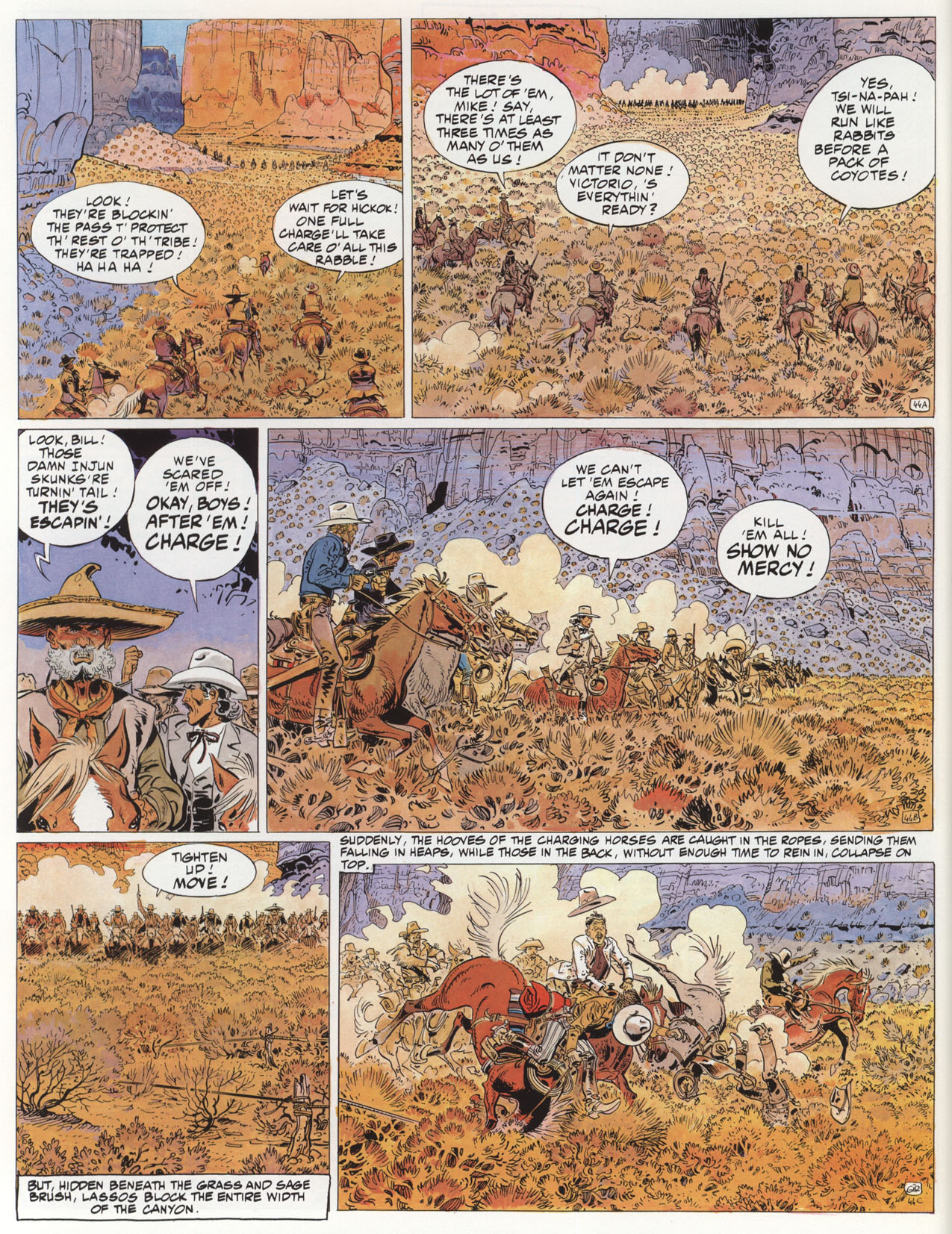 Read online Epic Graphic Novel: Blueberry comic -  Issue #4 - 96
