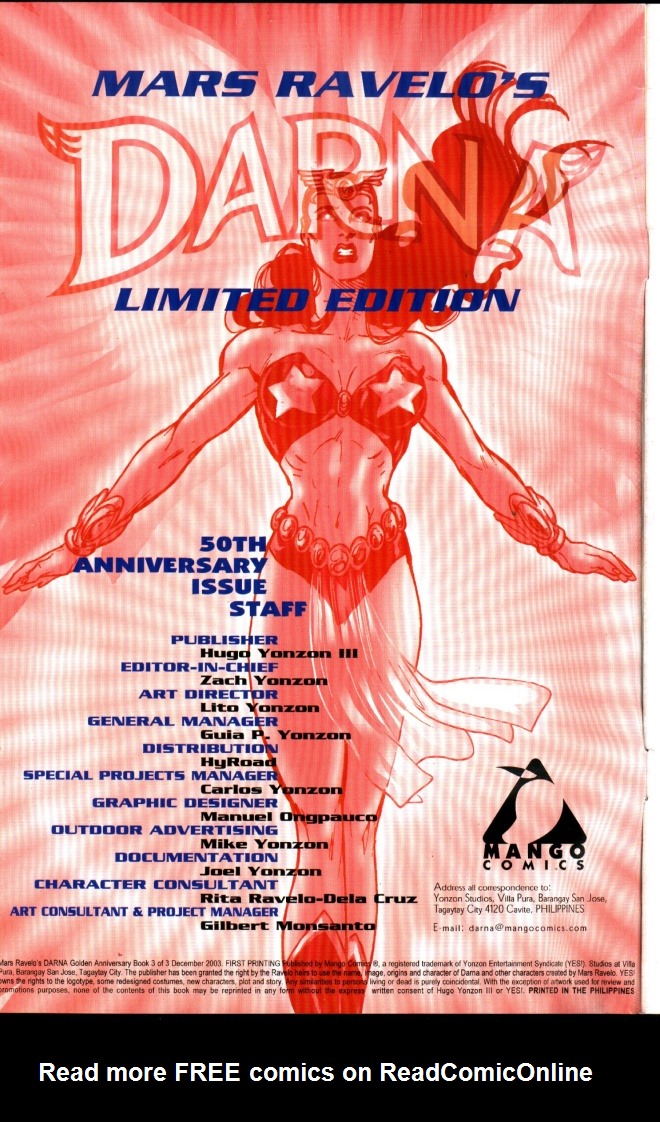 Read online Mars Ravelo's Darna Golden Anniversary Book comic -  Issue #3 - 2