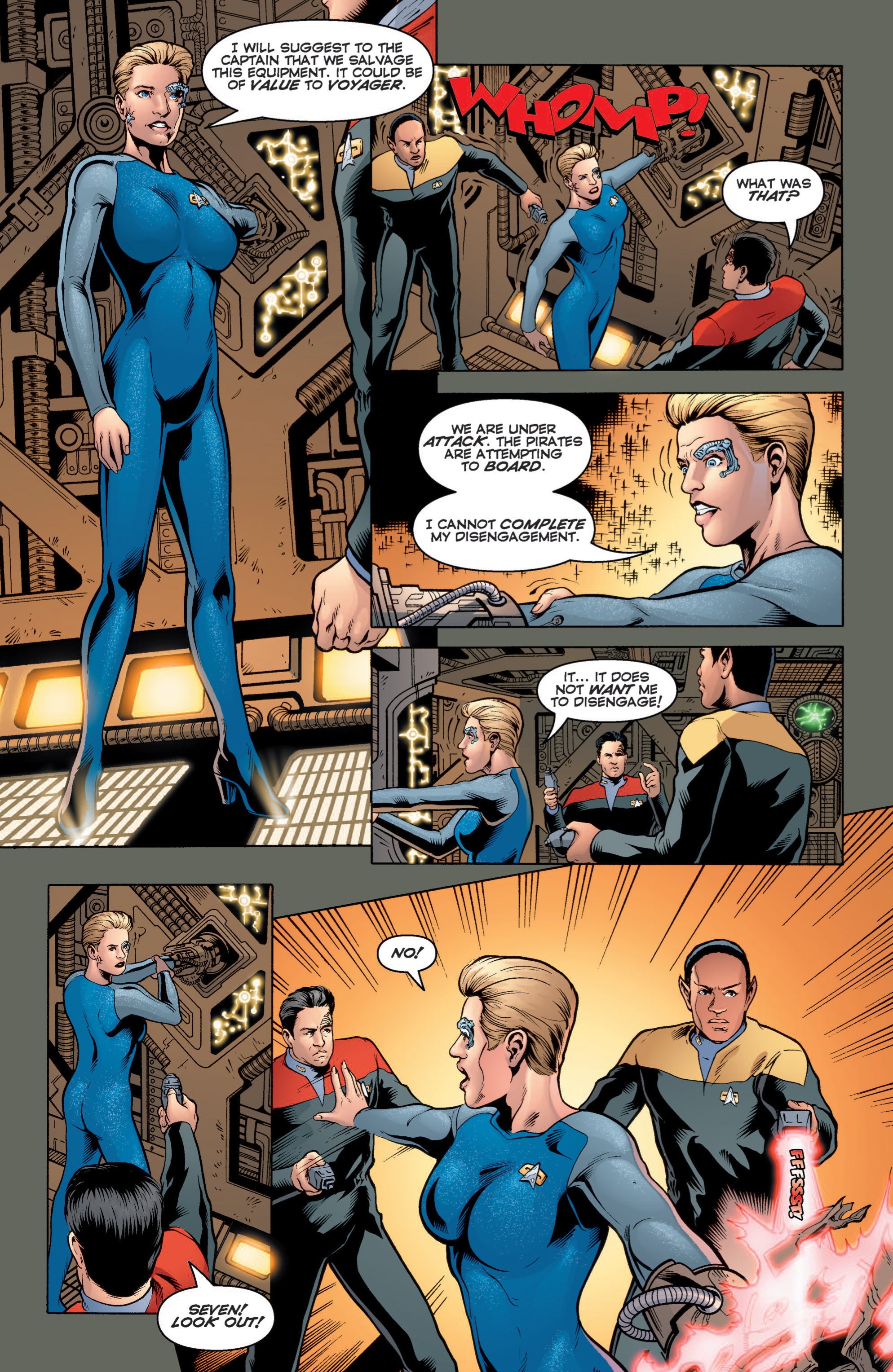 Read online Star Trek: Voyager--Encounters with the Unknown comic -  Issue # TPB - 42