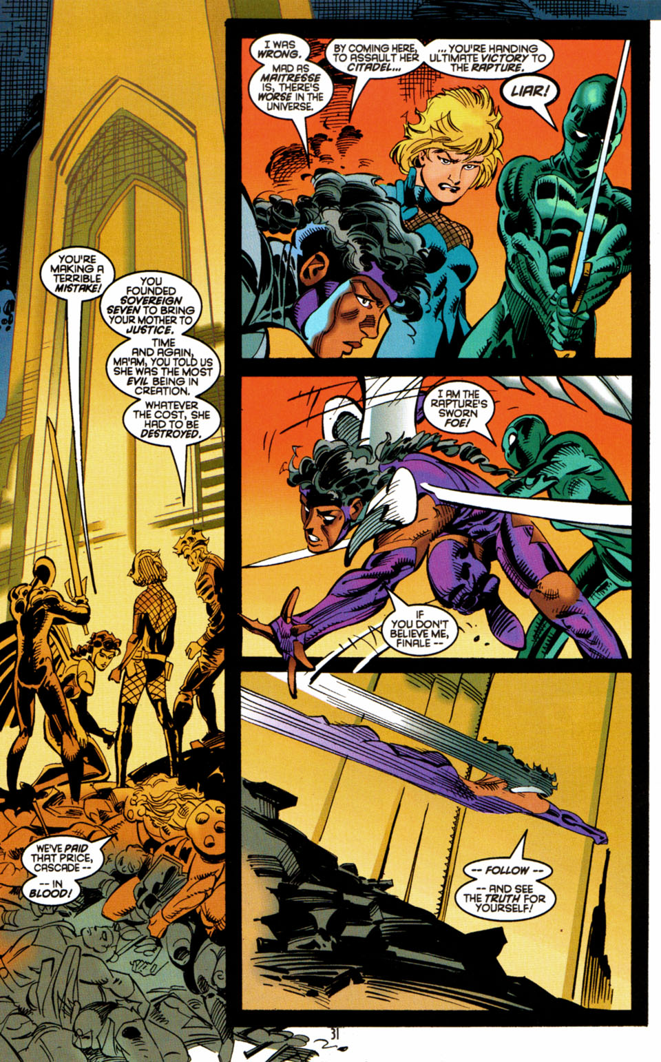 Read online Sovereign Seven comic -  Issue # Annual 2 - 33