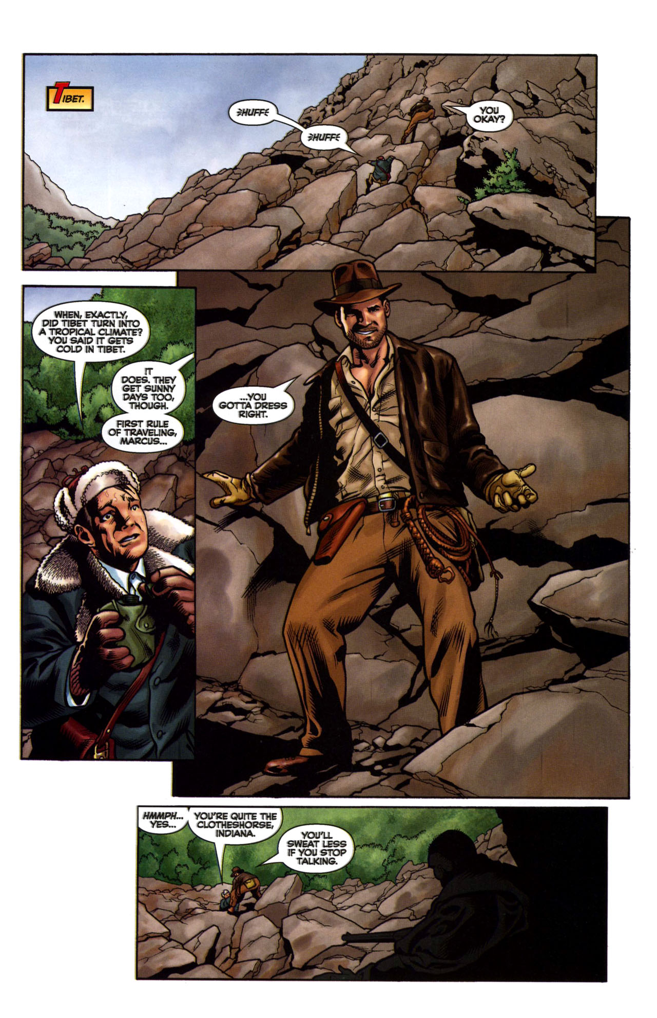 Read online Indiana Jones and the Tomb of the Gods comic -  Issue #1 - 21