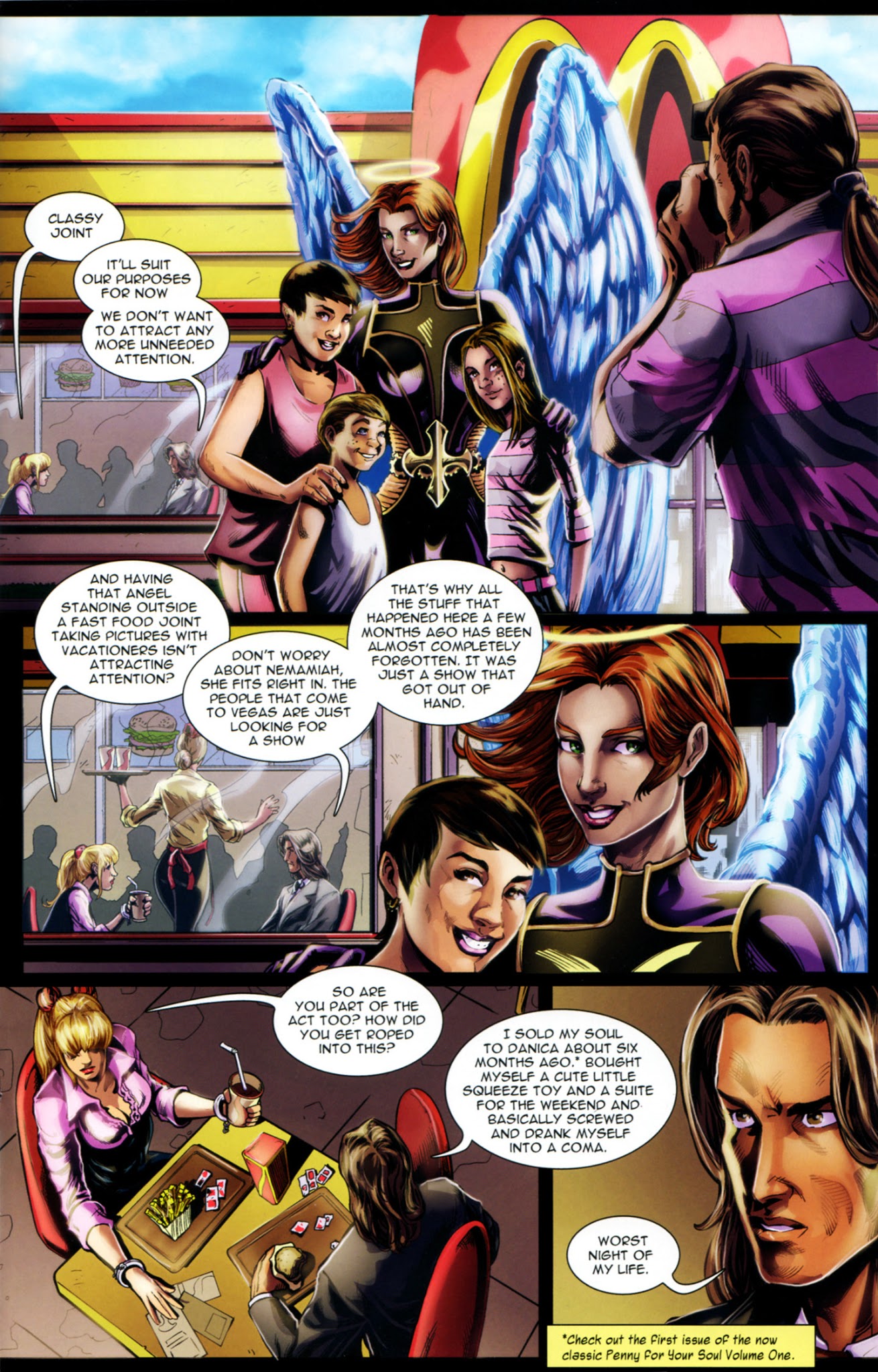 Read online Penny for Your Soul: False Prophet comic -  Issue #1 - 12