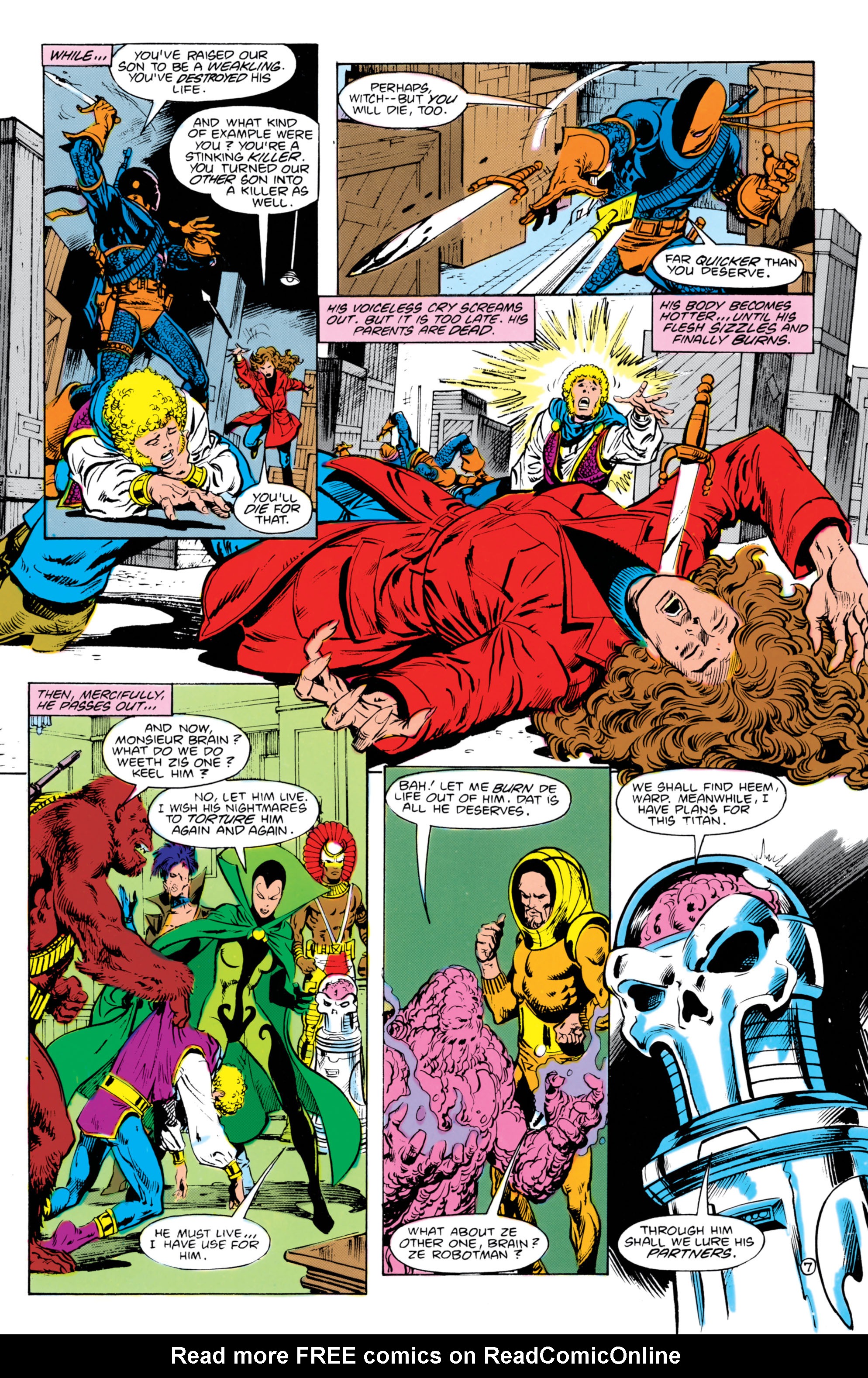 Read online The New Teen Titans (1984) comic -  Issue #27 - 8