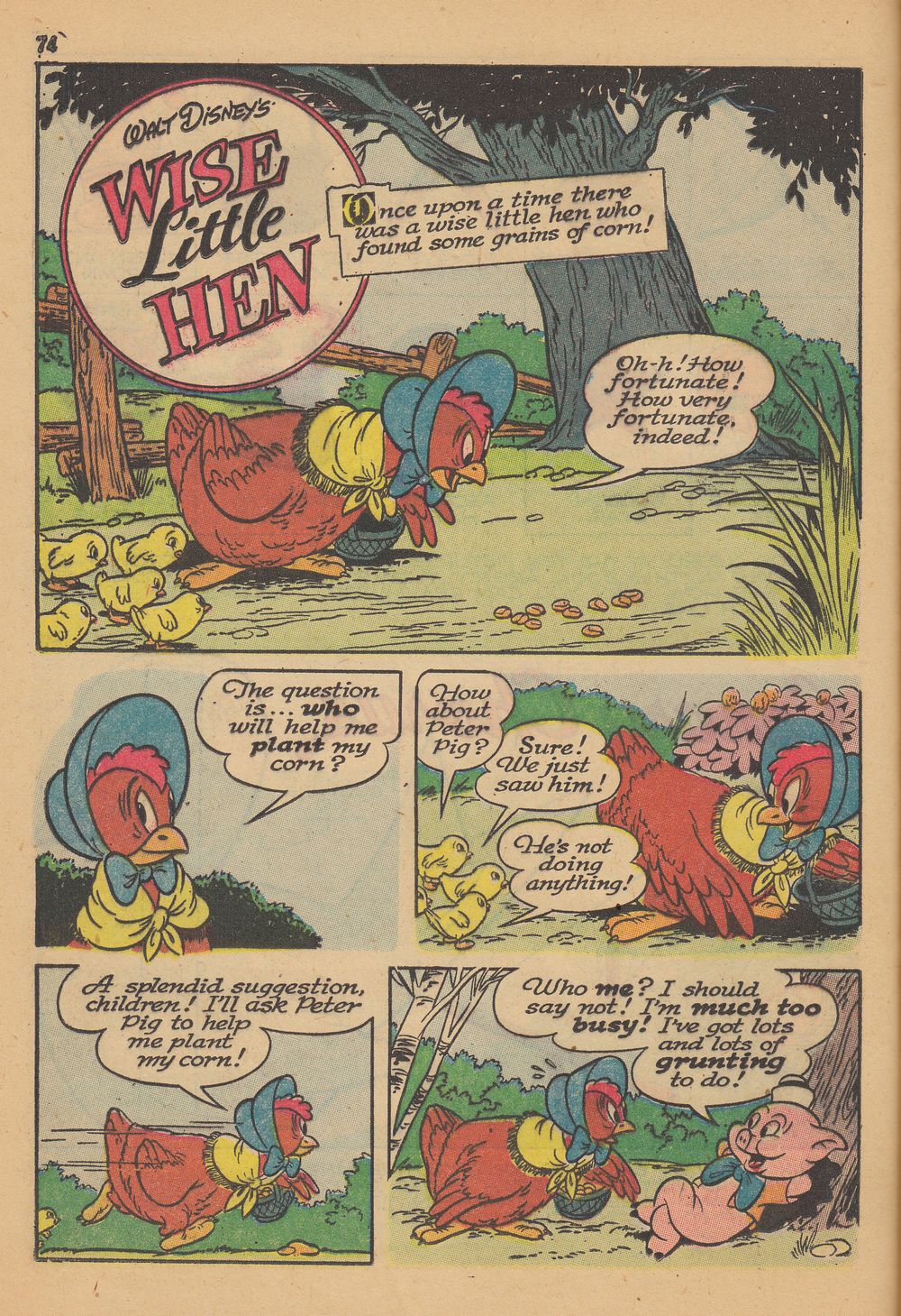 Read online Walt Disney's Silly Symphonies comic -  Issue #1 - 76