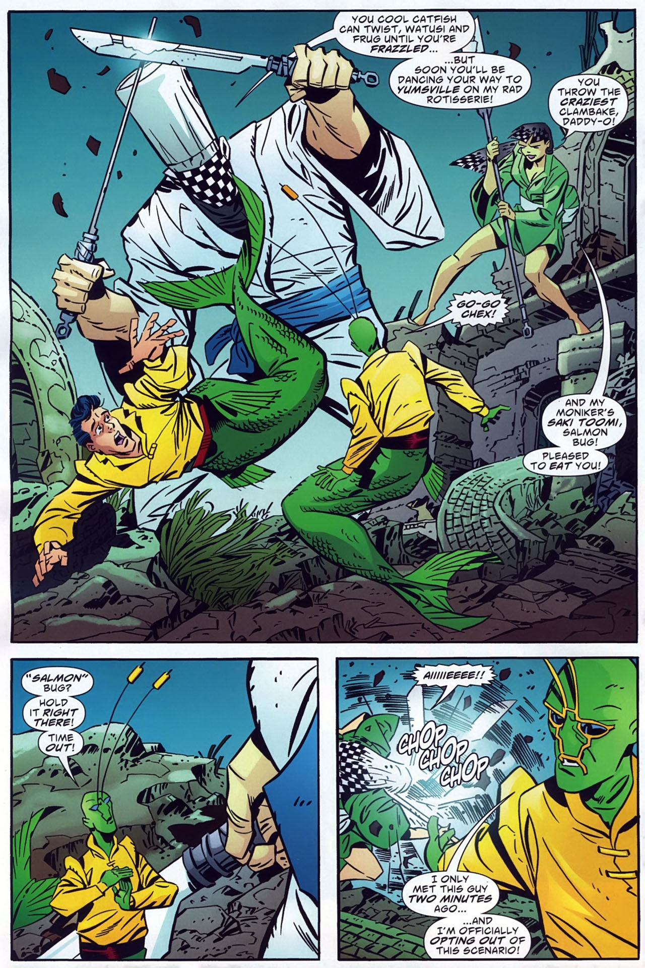 Read online Ambush Bug: Year None comic -  Issue #3 - 18