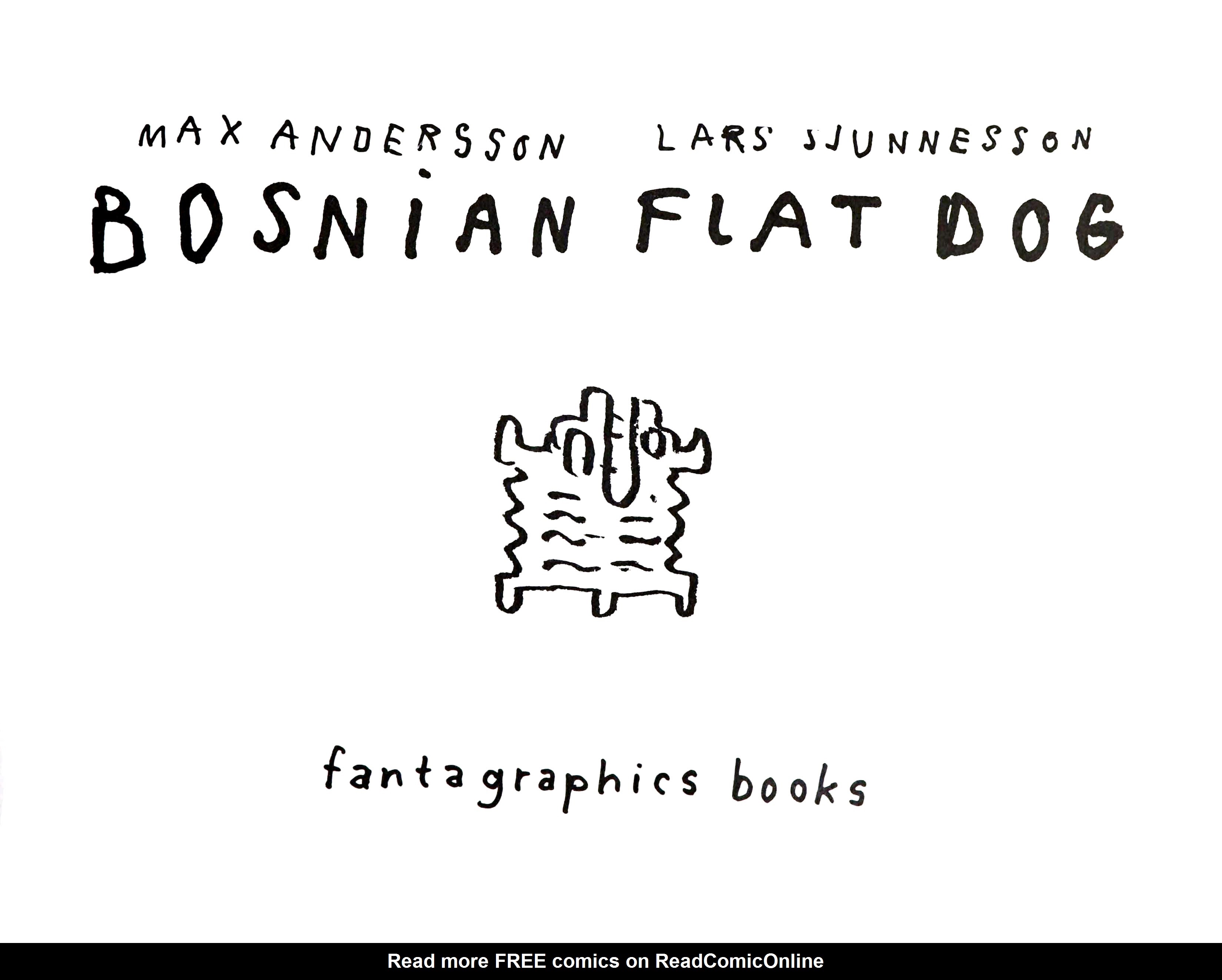 Read online Bosnian Flat Dog comic -  Issue # TPB - 3