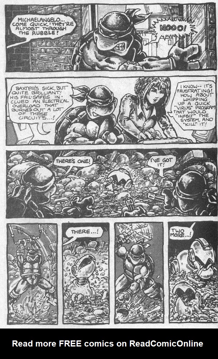 Read online Teenage Mutant Ninja Turtles (1984) comic -  Issue #2 - 33