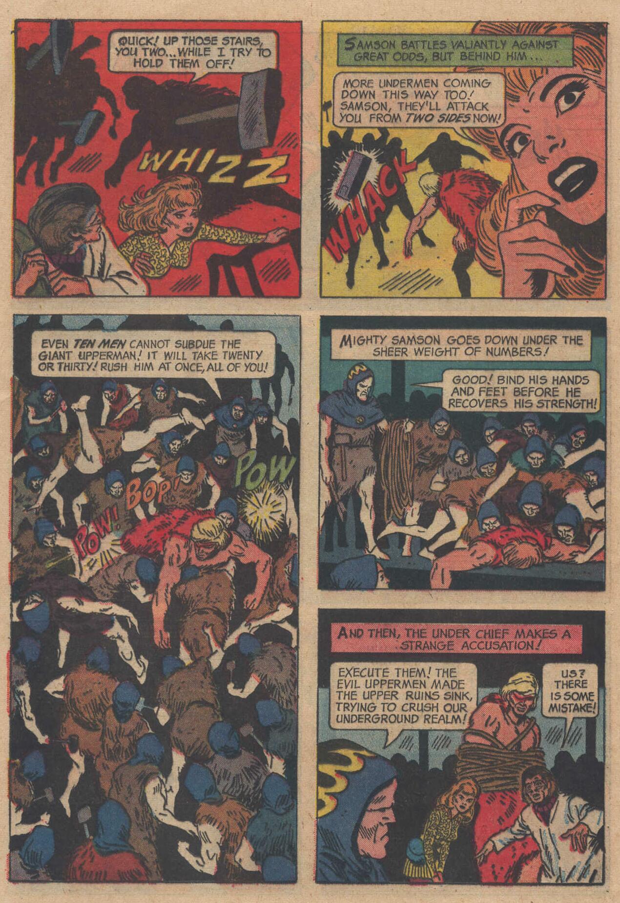 Read online Mighty Samson (1964) comic -  Issue #7 - 16
